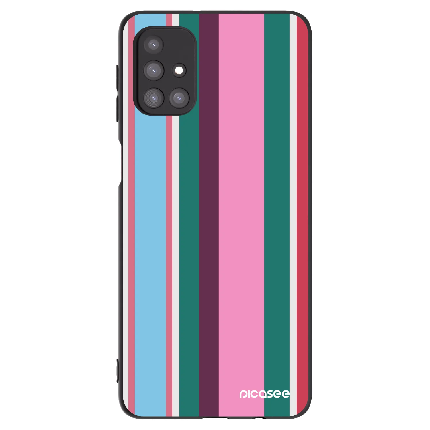 Picasee silikonowe czarne etui na Samsung Galaxy M31s - Cabana club