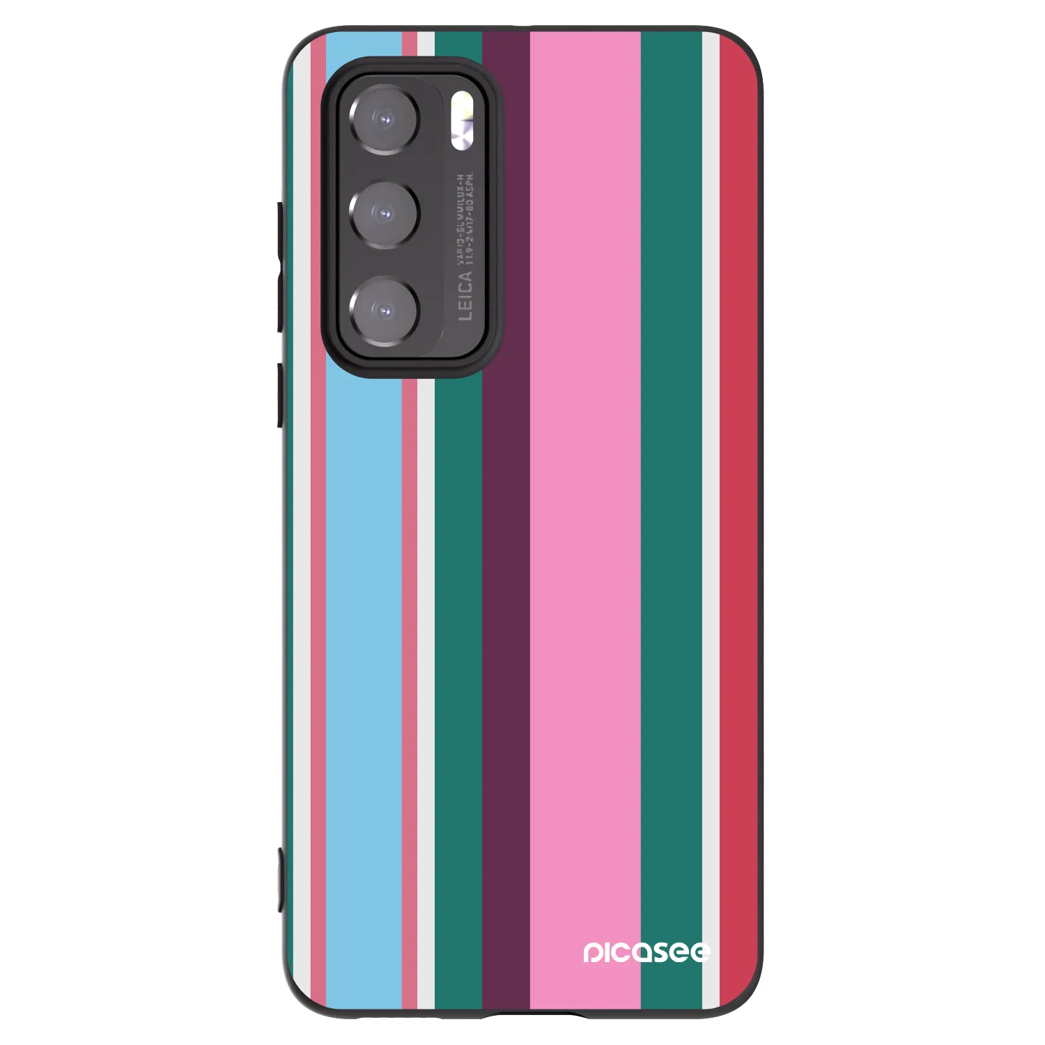 Picasee silikonowe czarne etui na Huawei P40 - Cabana club
