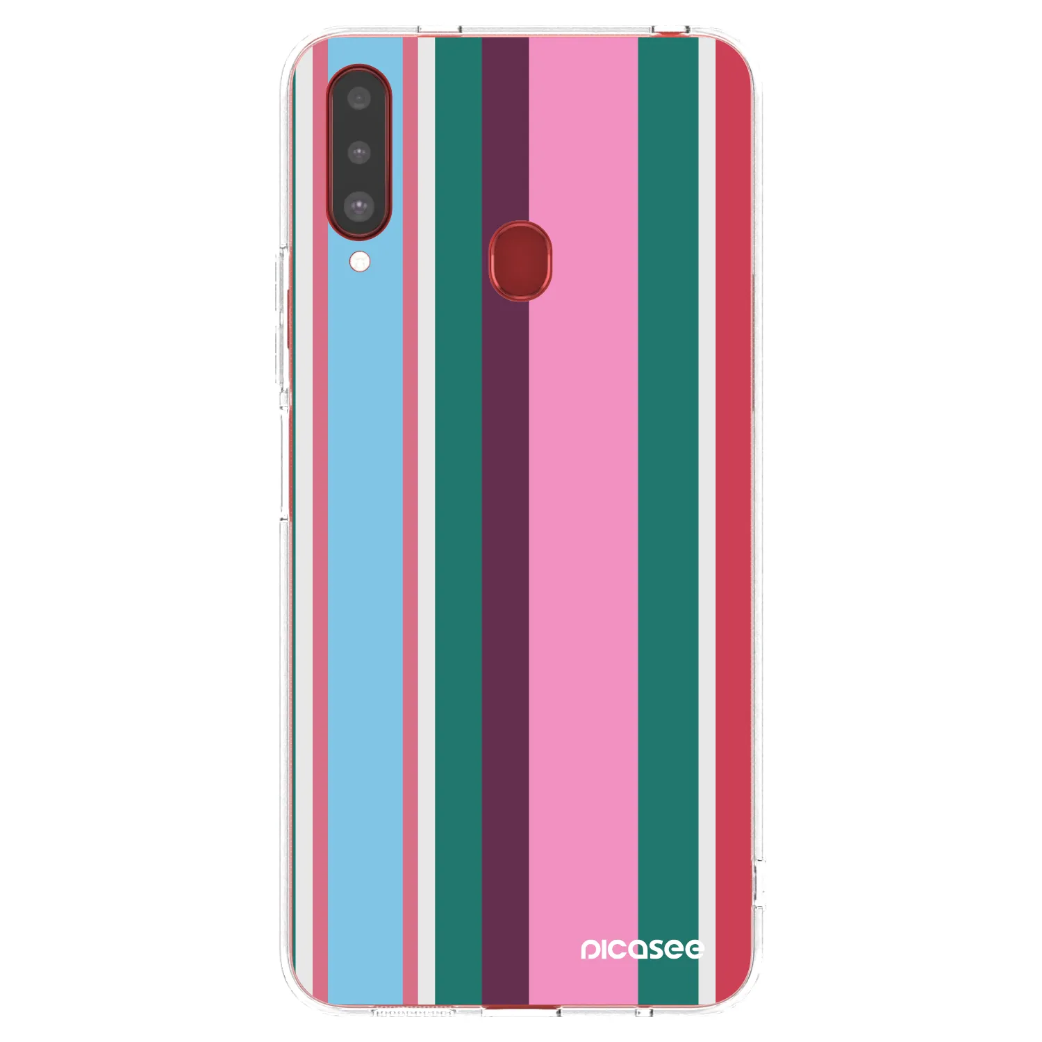 Picasee silikonowe przeźroczyste etui na Samsung Galaxy A20s - Cabana club