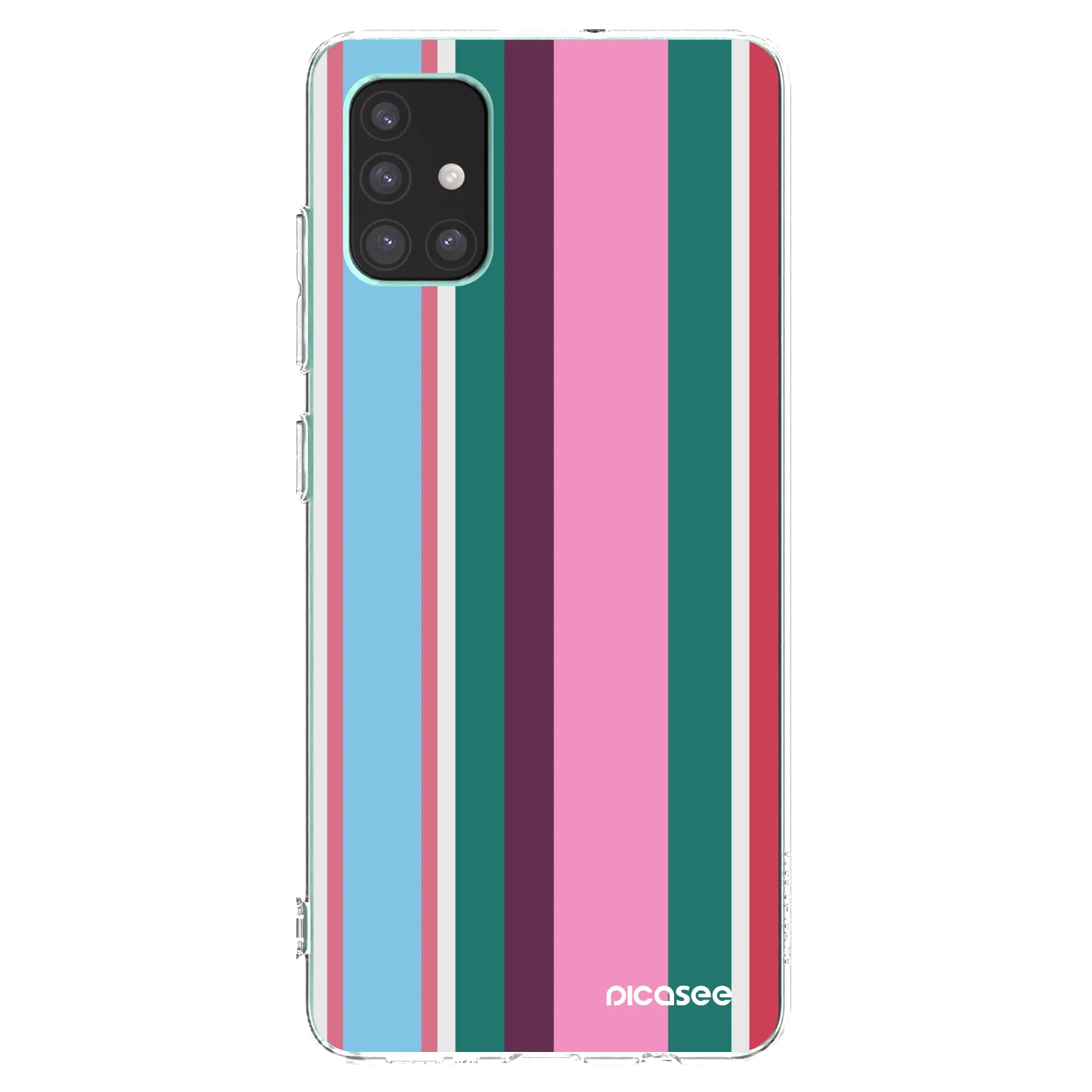 Picasee silikonowe przeźroczyste etui na Samsung Galaxy M51 M515F - Cabana club