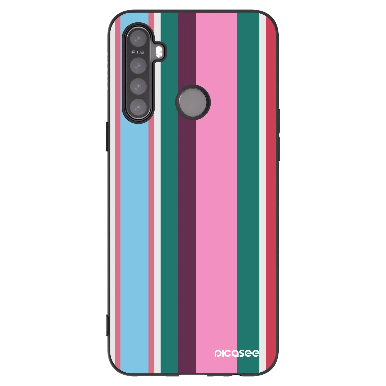 Picasee silikonowe czarne etui na Realme 6i - Cabana club