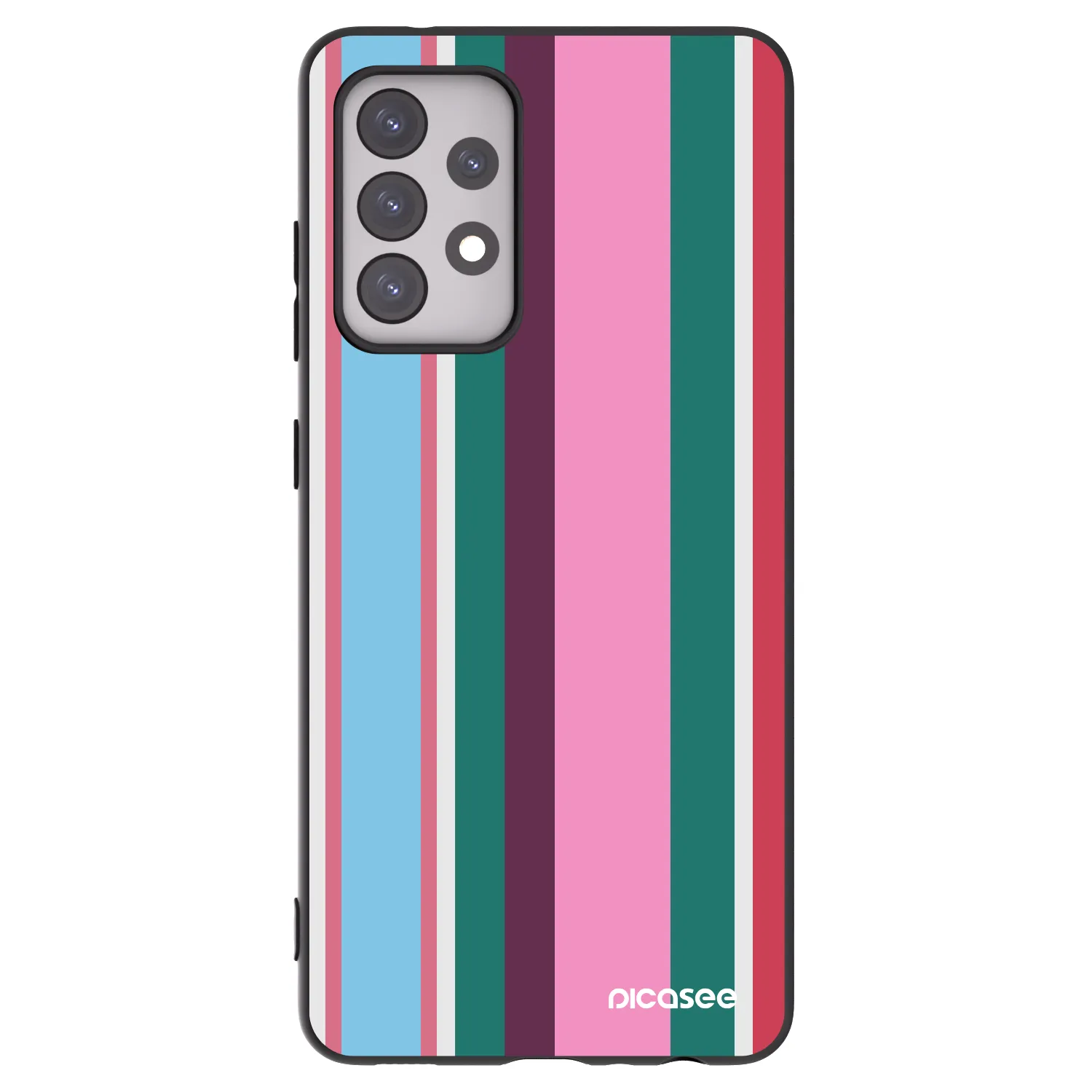 Picasee silikonowe czarne etui na Samsung Galaxy A52 5G A525F - Cabana club