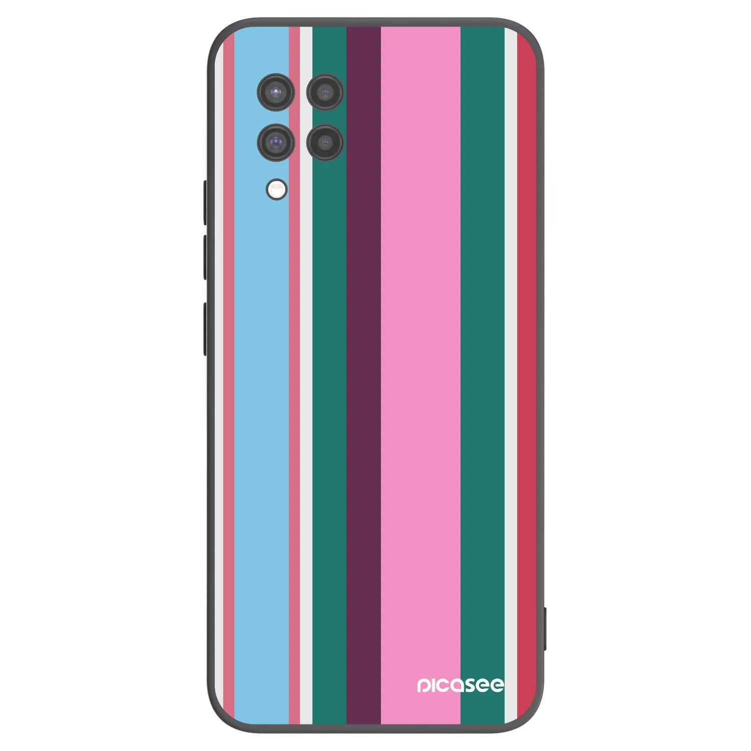 Picasee silikonowe czarne etui na Samsung Galaxy A42 A426B - Cabana club