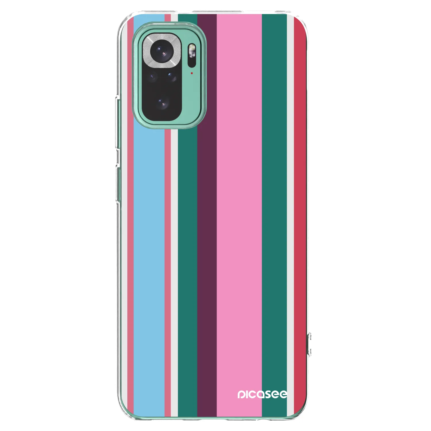 Picasee silikonowe przeźroczyste etui na Xiaomi Redmi Note 10 Pro - Cabana club