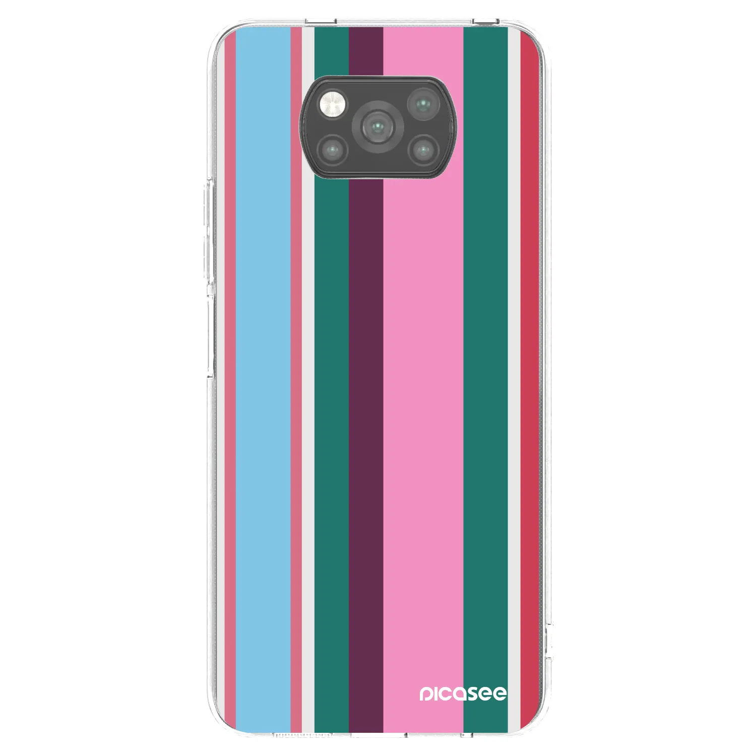 Picasee silikonowe czarne etui na Xiaomi Poco X3 Pro - Cabana club