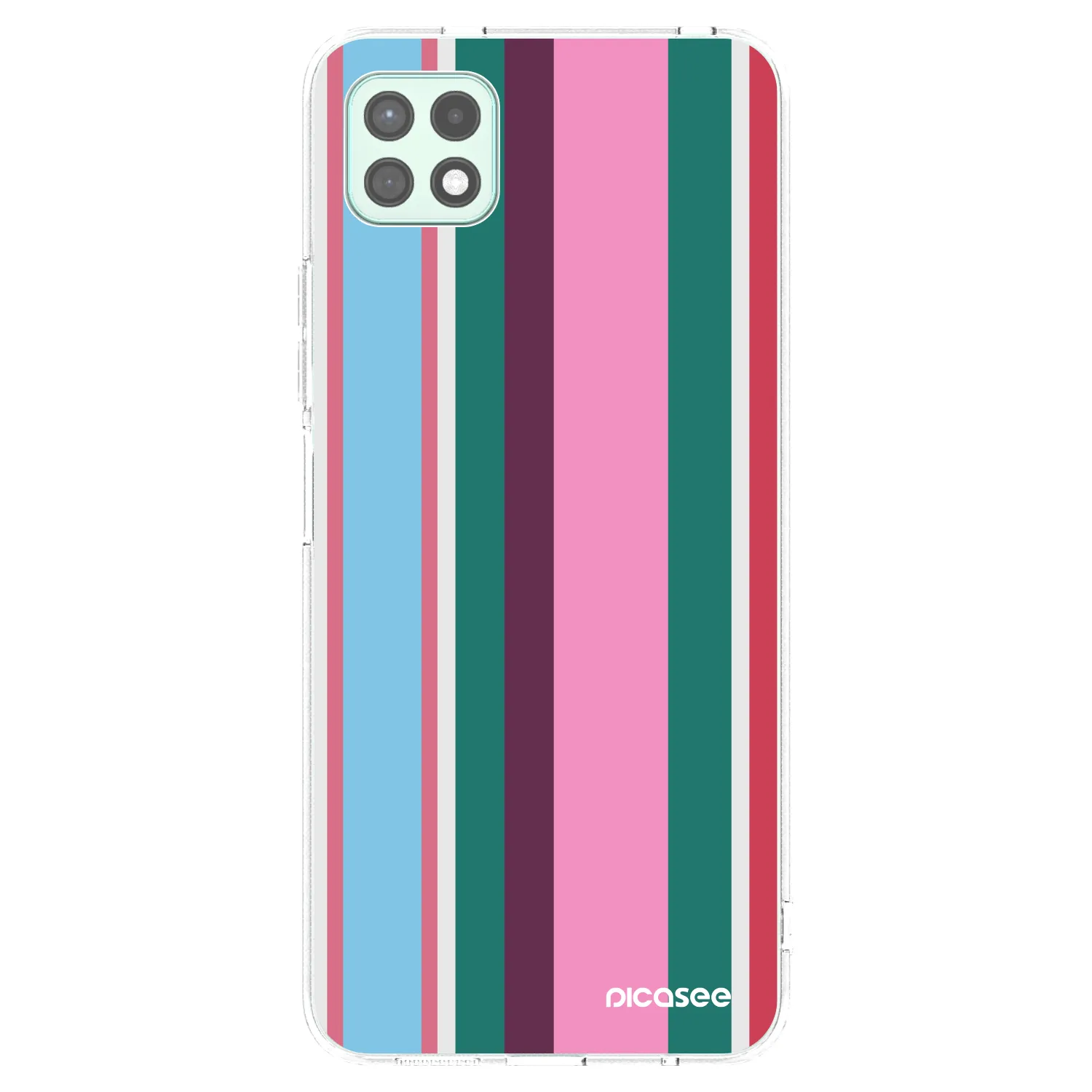 Picasee silikonowe przeźroczyste etui na Samsung Galaxy A22 A226B 5G - Cabana club