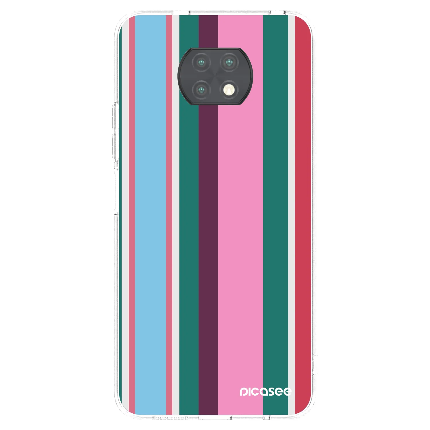 Picasee silikonowe przeźroczyste etui na Xiaomi Redmi Note 9T - Cabana club
