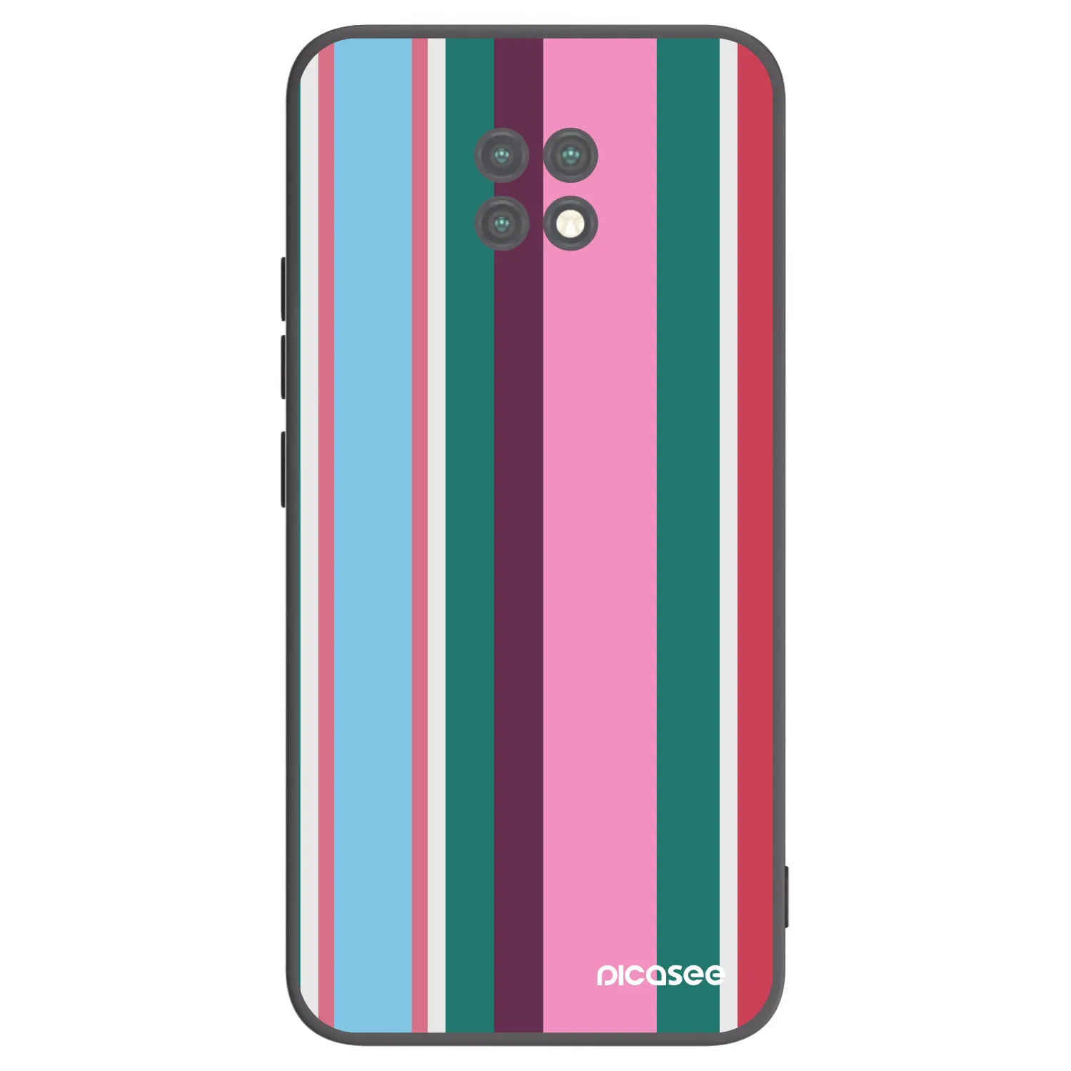Picasee silikonowe czarne etui na Xiaomi Redmi Note 9T - Cabana club