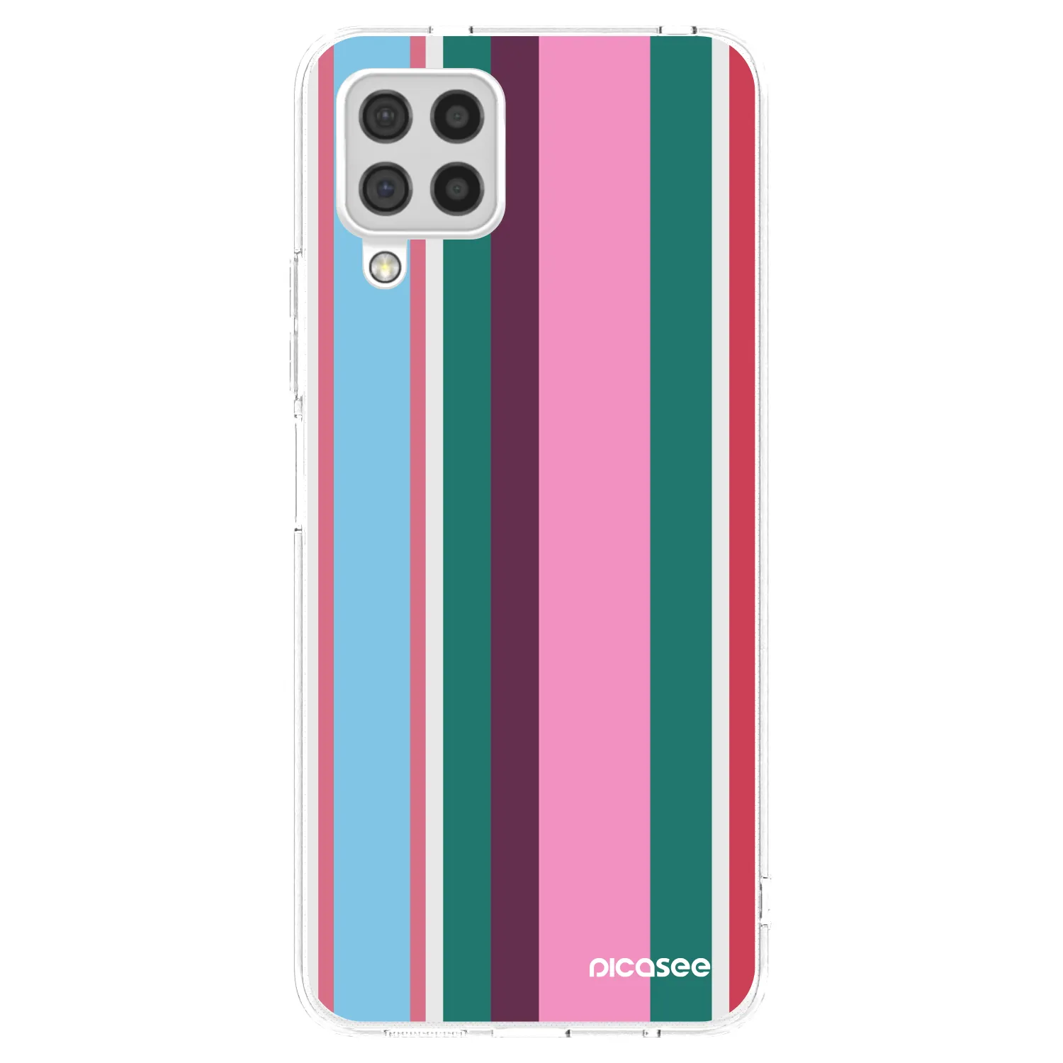Picasee silikonowe przeźroczyste etui na Samsung Galaxy A22 A225F 4G - Cabana club