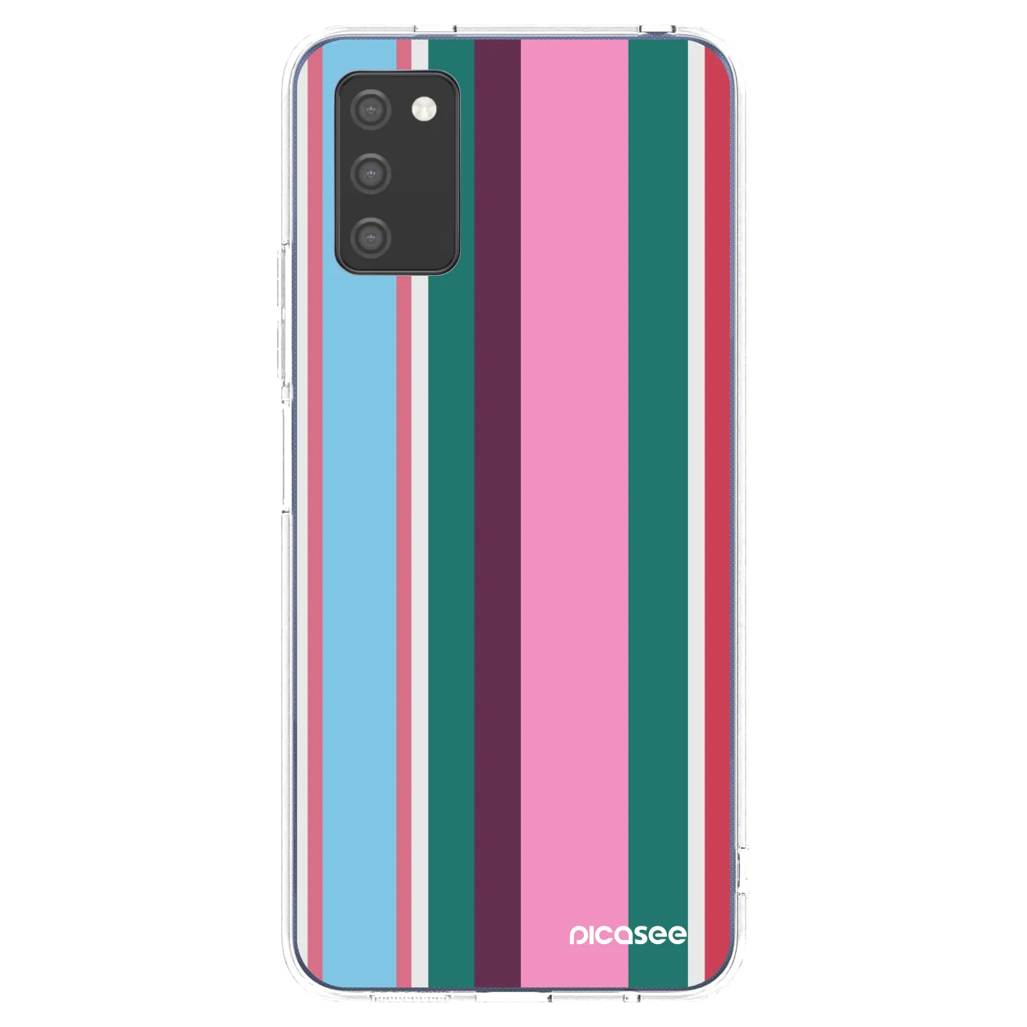 Picasee silikonowe przeźroczyste etui na Samsung Galaxy A03s A037G - Cabana club