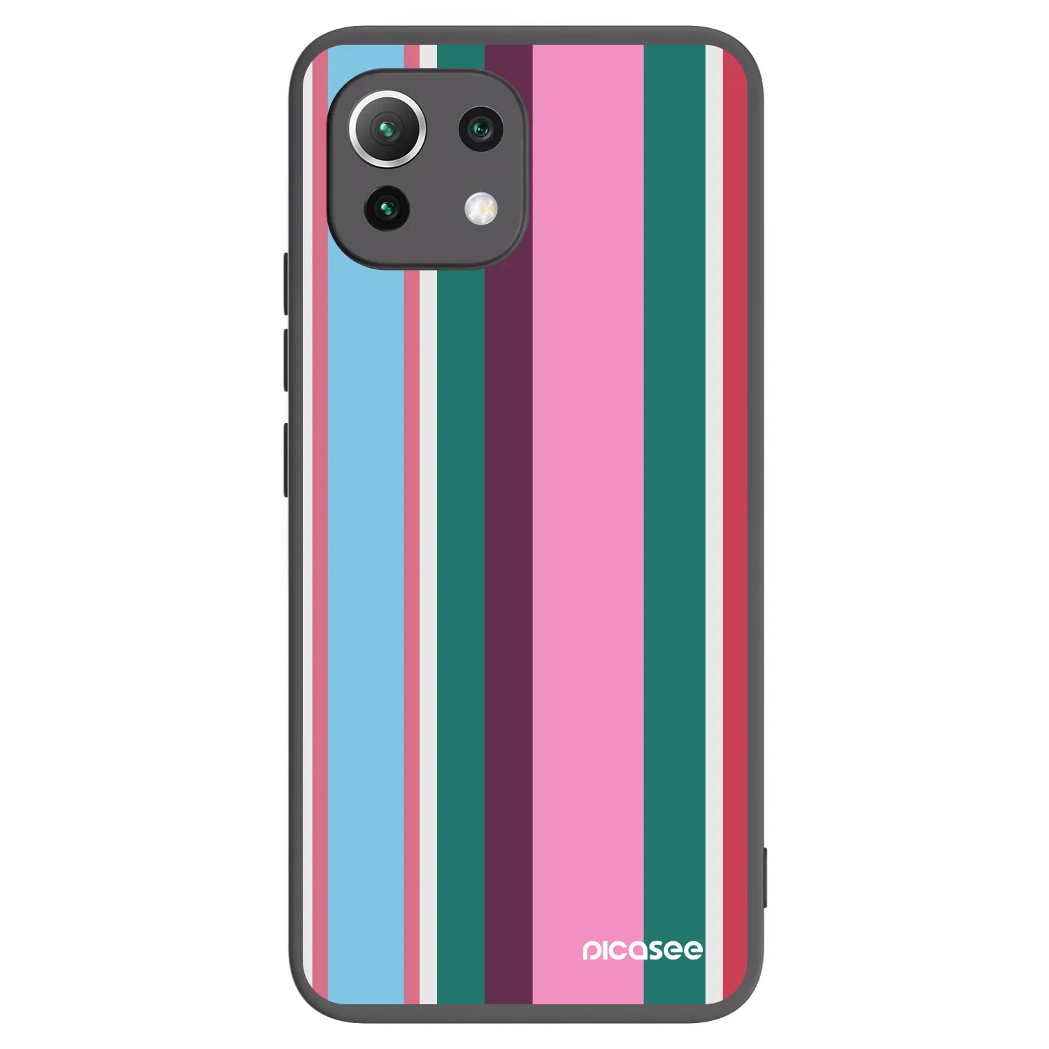 Picasee silikonowe czarne etui na Xiaomi 11 Lite 5G NE - Cabana club