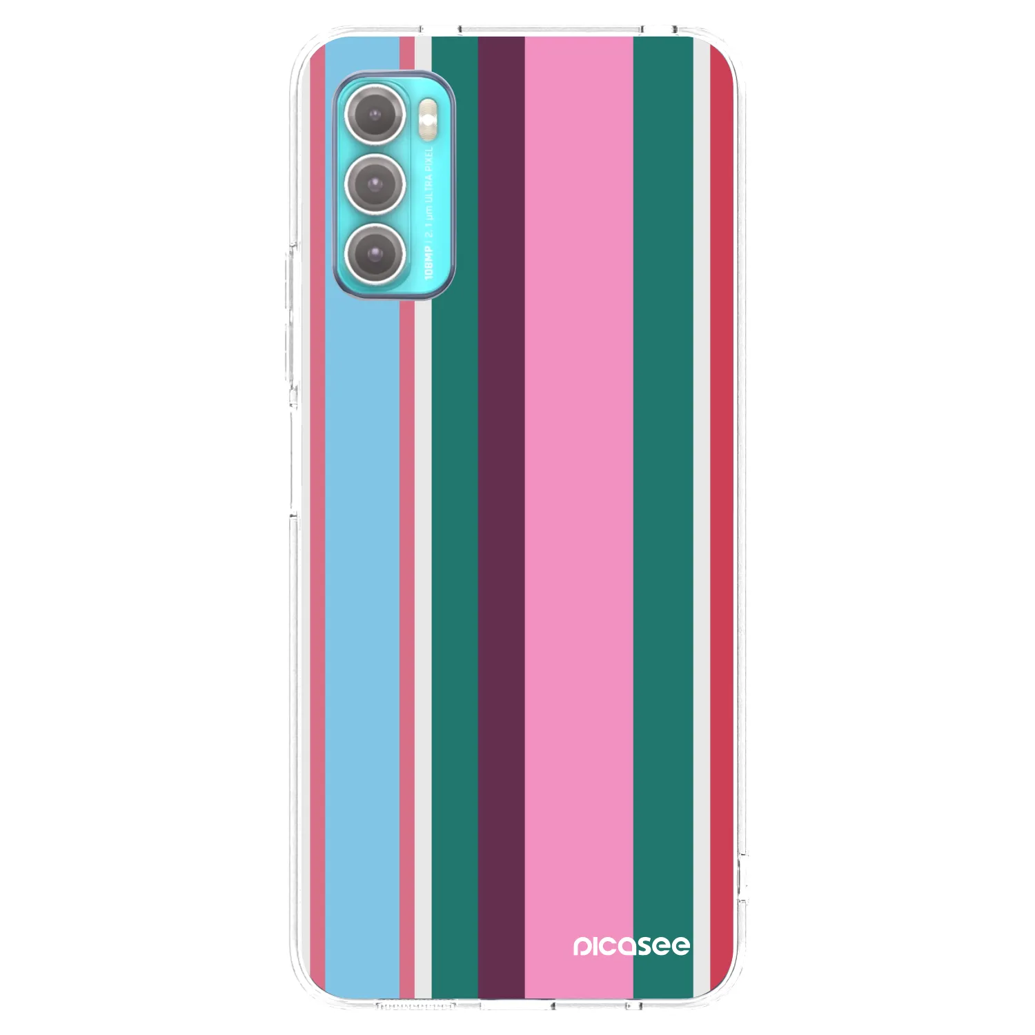 Picasee silikonowe przeźroczyste etui na Motorola Moto G60 - Cabana club