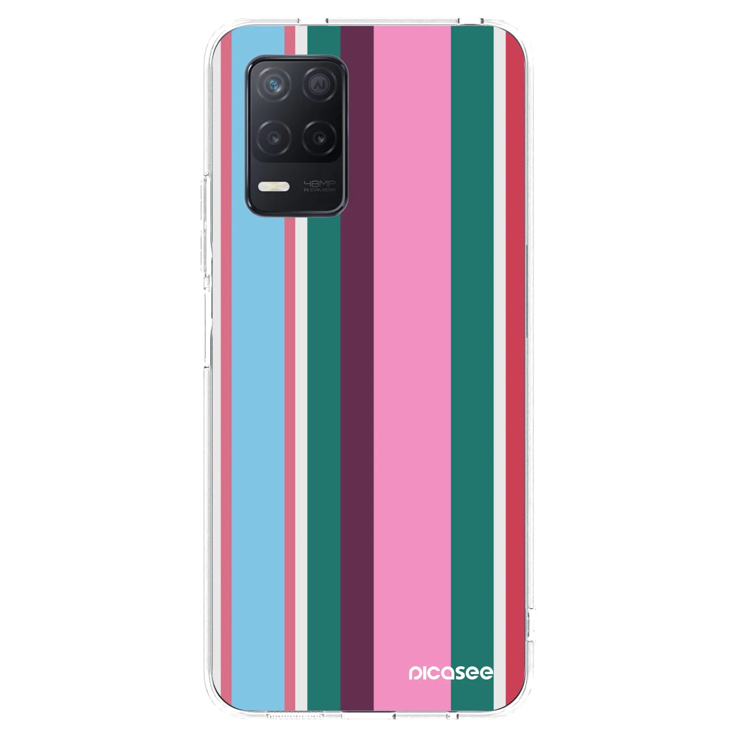 Picasee silikonowe przeźroczyste etui na Realme 8 5G - Cabana club