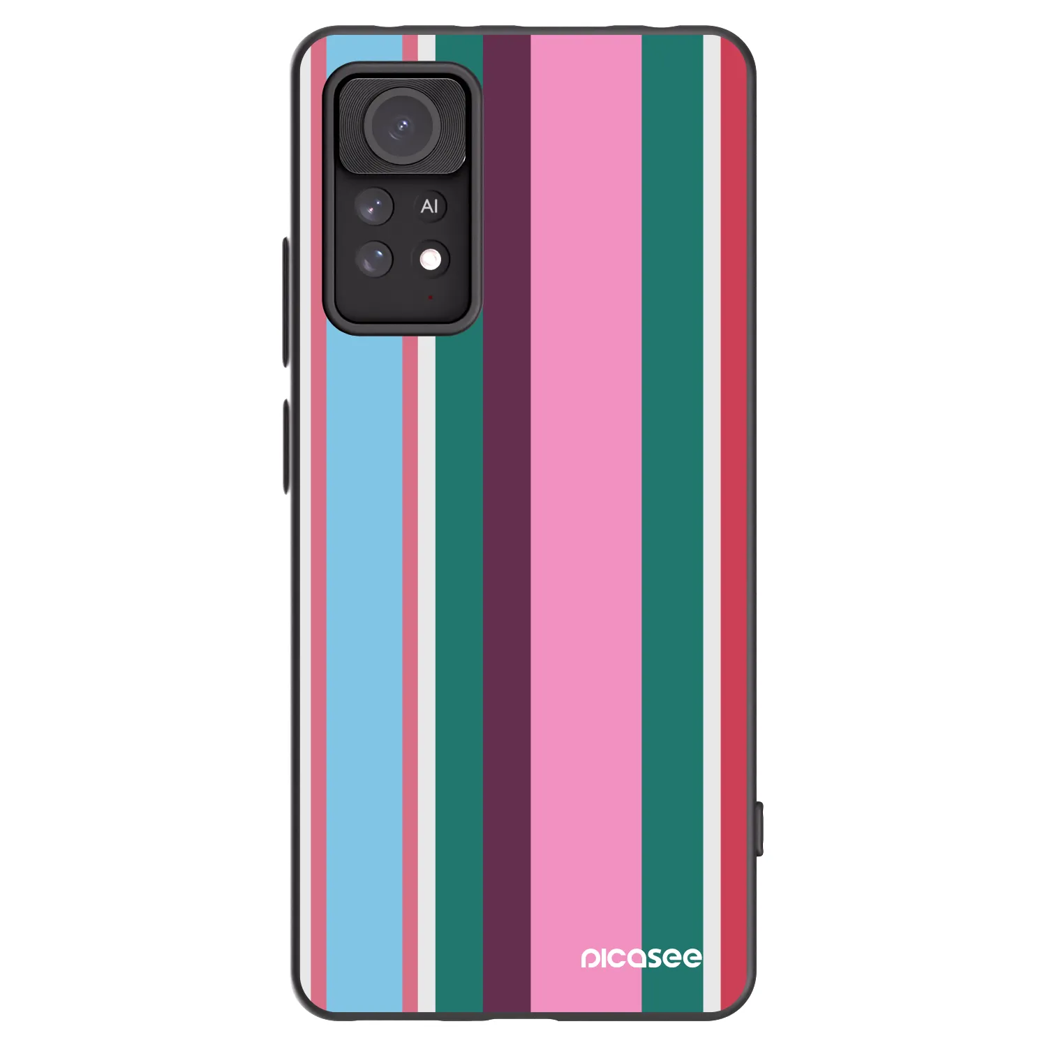 Picasee silikonowe czarne etui na Xiaomi Redmi Note 11 Pro 5G - Cabana club