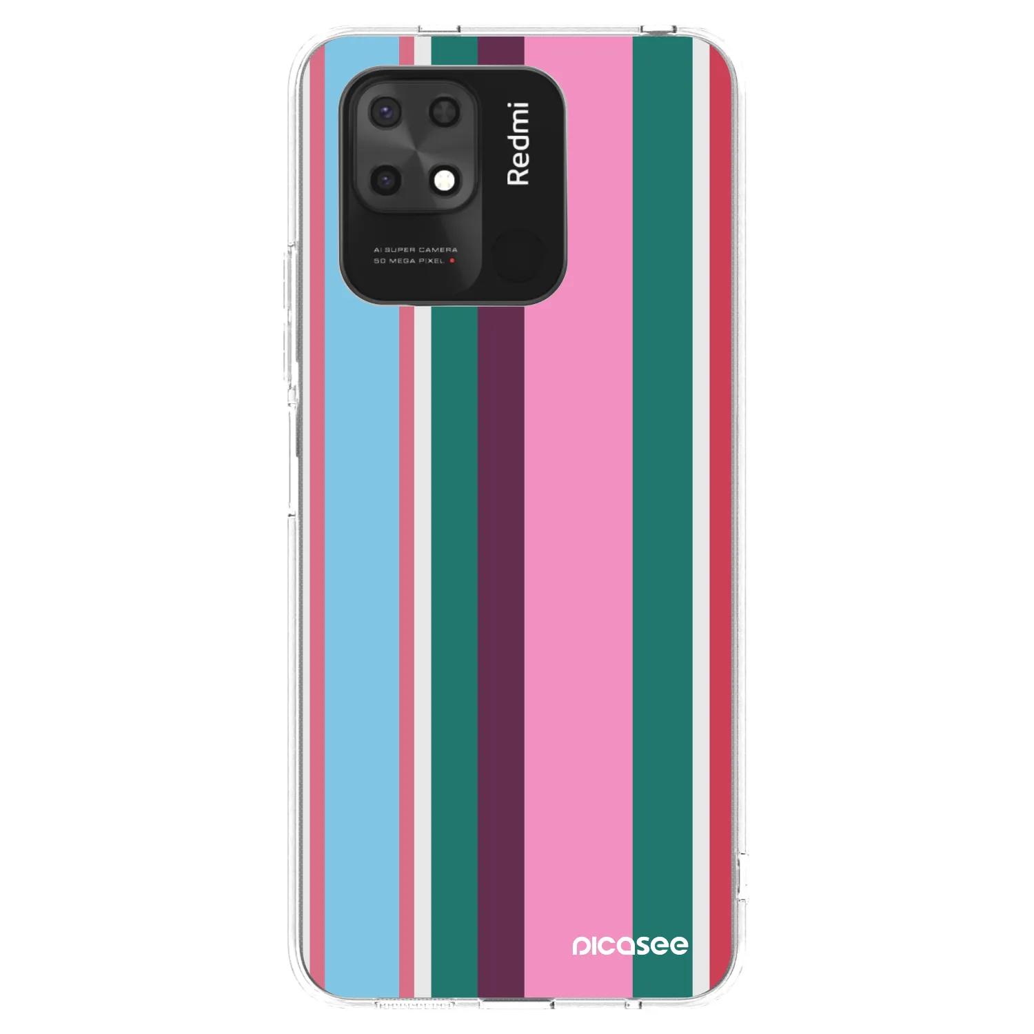 Picasee silikonowe przeźroczyste etui na Xiaomi Redmi 10C - Cabana club