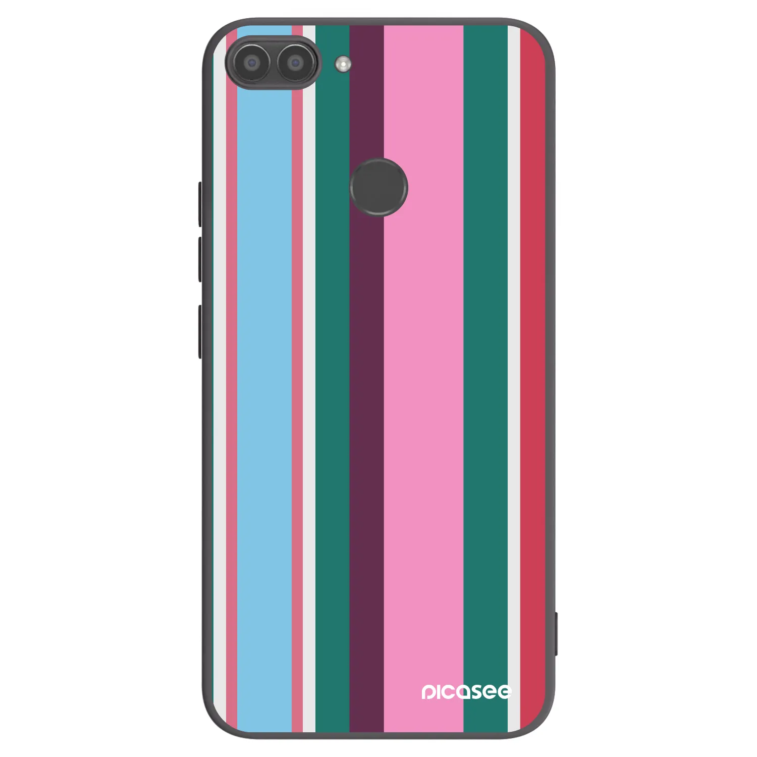 Picasee silikonowe czarne etui na Huawei P Smart - Cabana club
