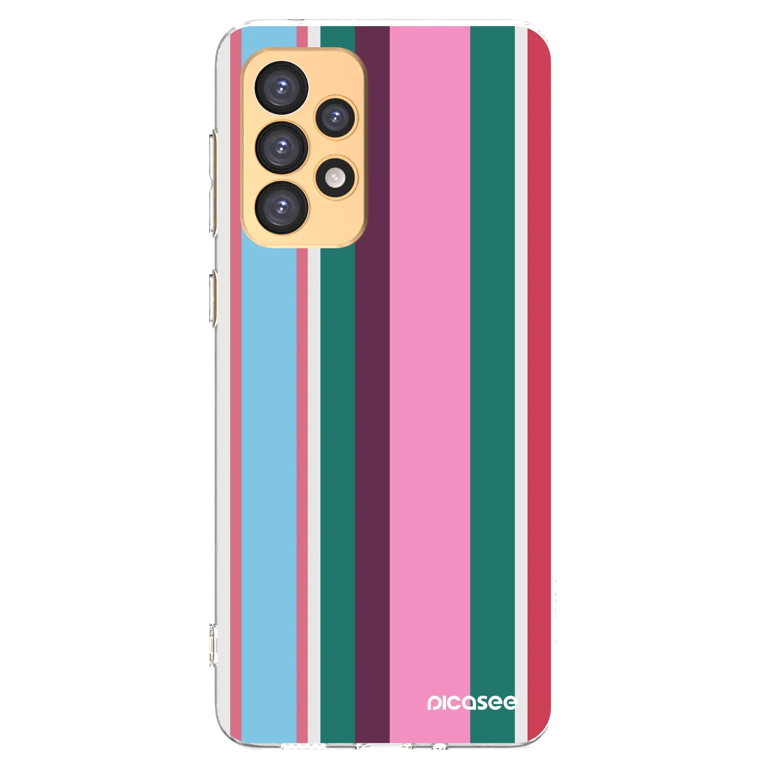 Picasee silikonowe przeźroczyste etui na Samsung Galaxy A33 5G A336 - Cabana club