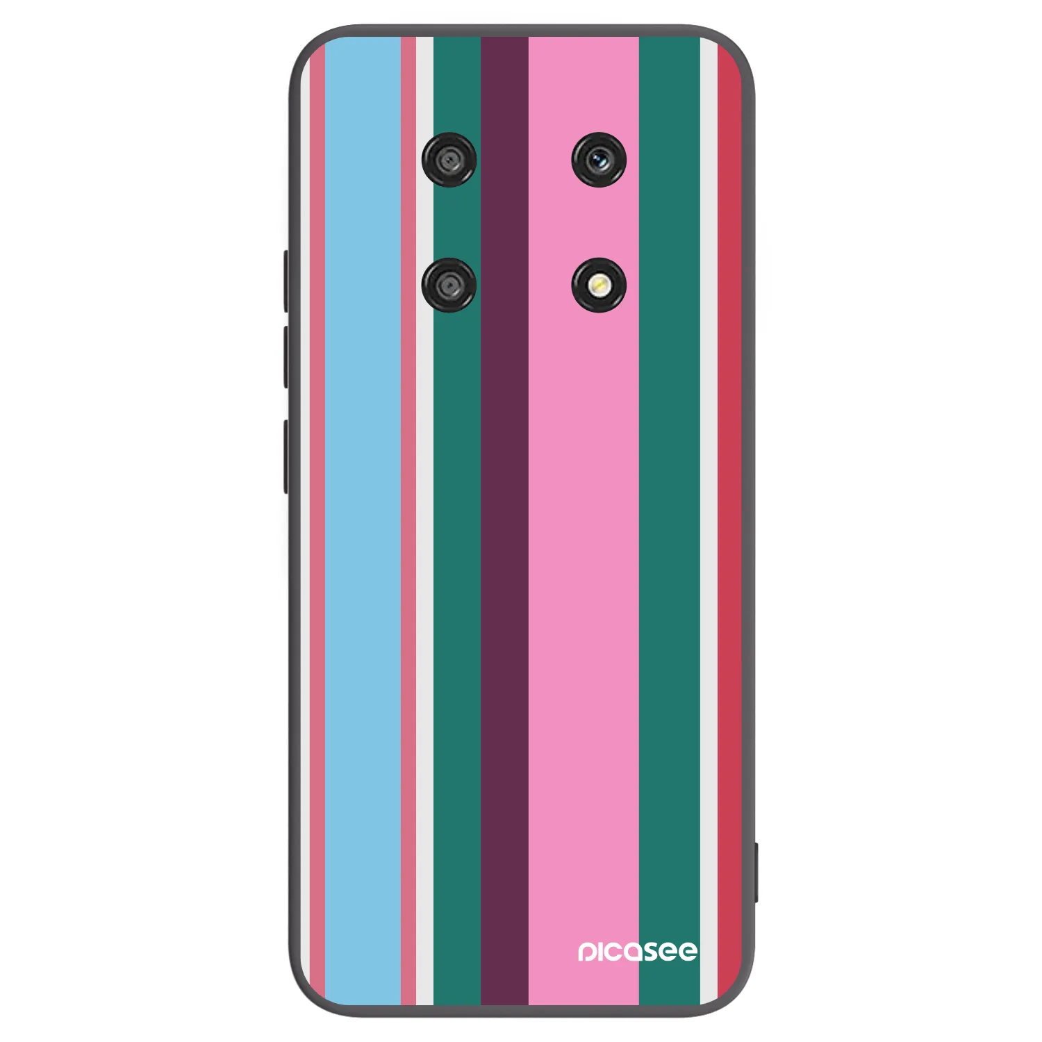 Picasee silikonowe czarne etui na Honor Magic4 Lite 5G - Cabana club