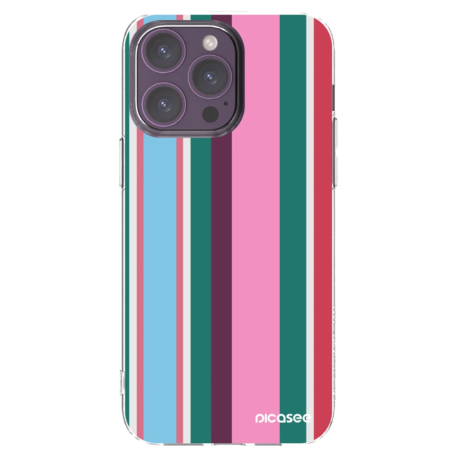 Picasee silikonowe przeźroczyste etui na Apple iPhone 14 Pro Max - Cabana club