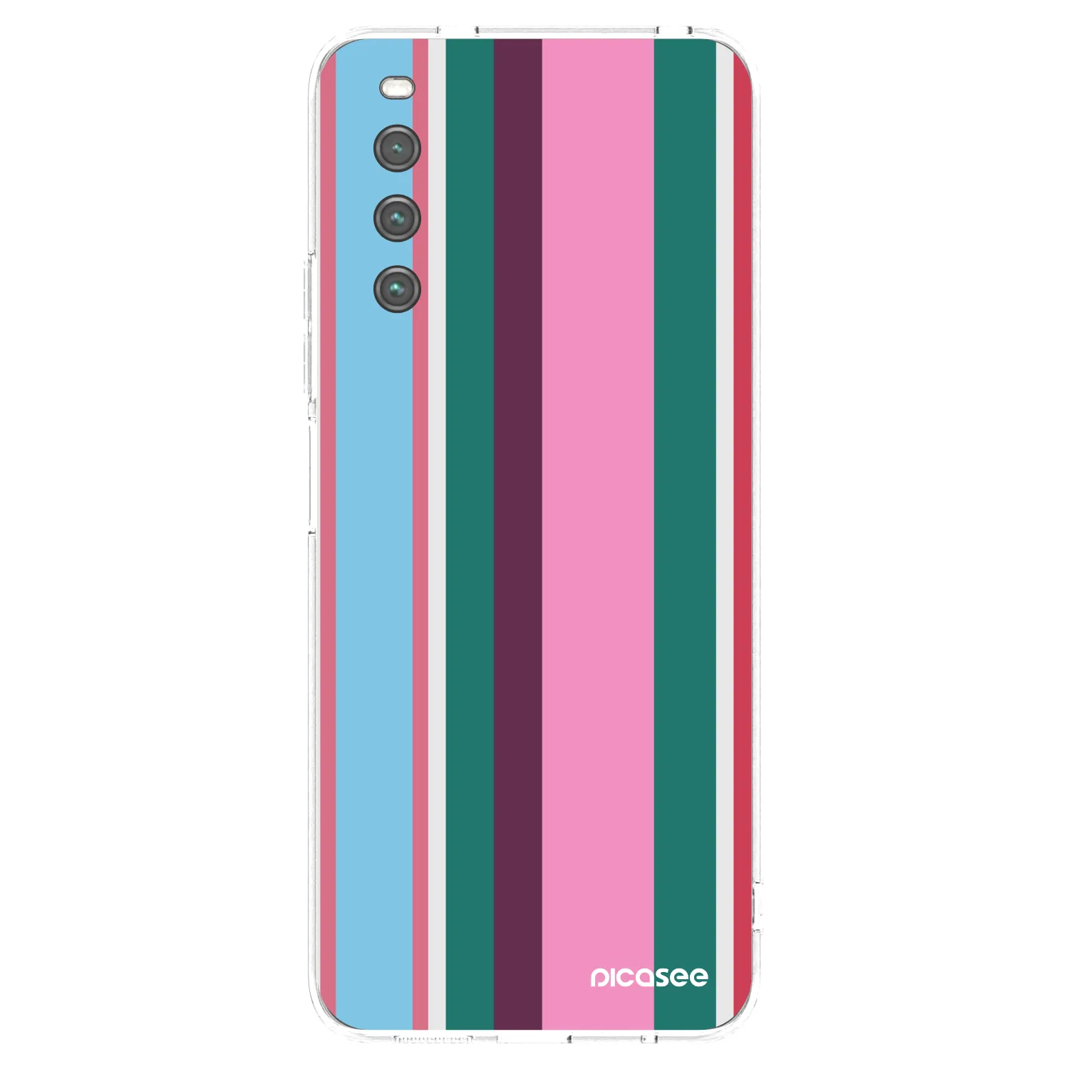 Picasee silikonowe przeźroczyste etui na Sony Xperia 10 IV 5G - Cabana club