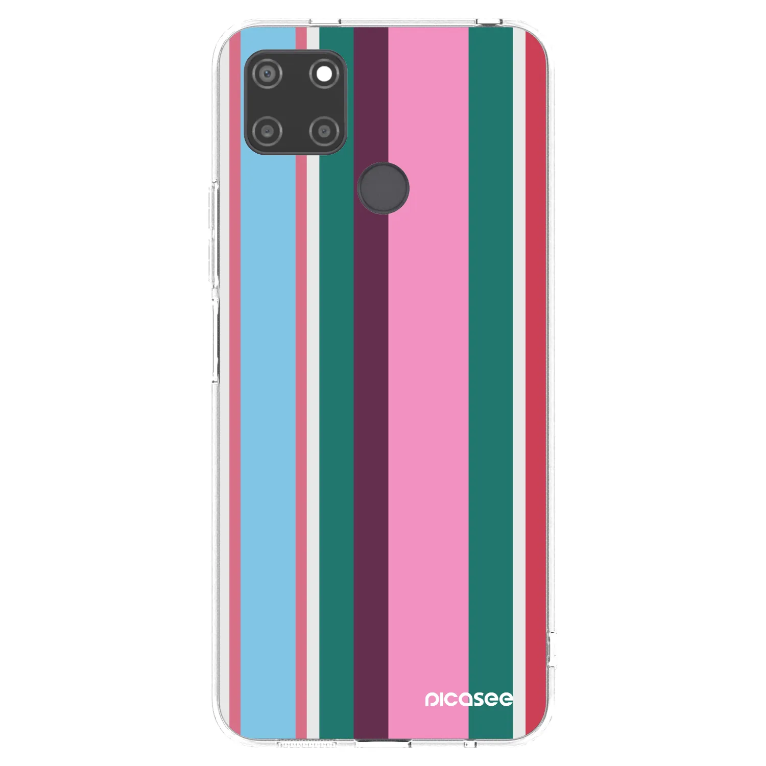 Picasee silikonowe przeźroczyste etui na Realme C21Y - Cabana club