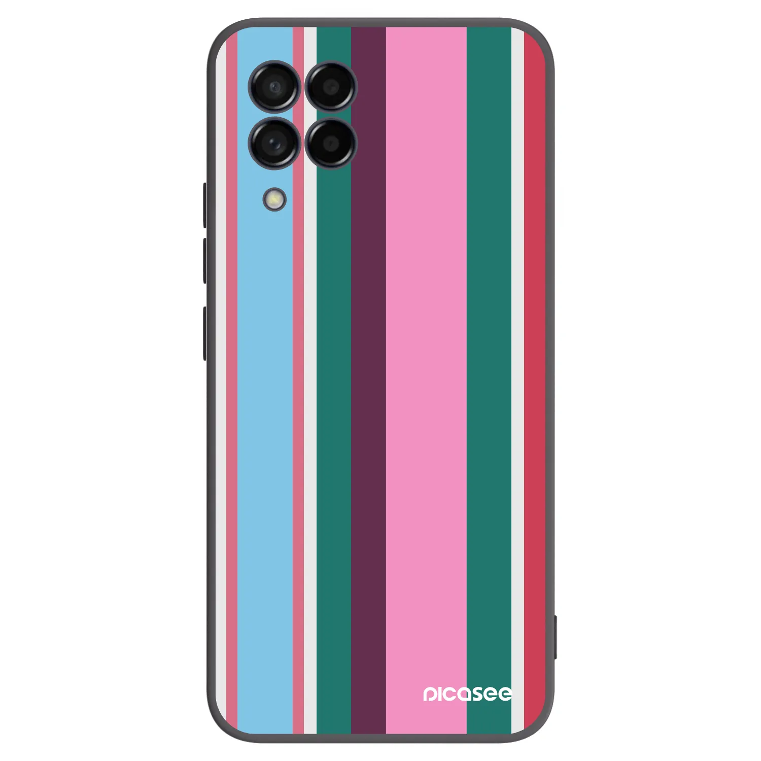 Picasee silikonowe czarne etui na Samsung Galaxy M53 5G - Cabana club