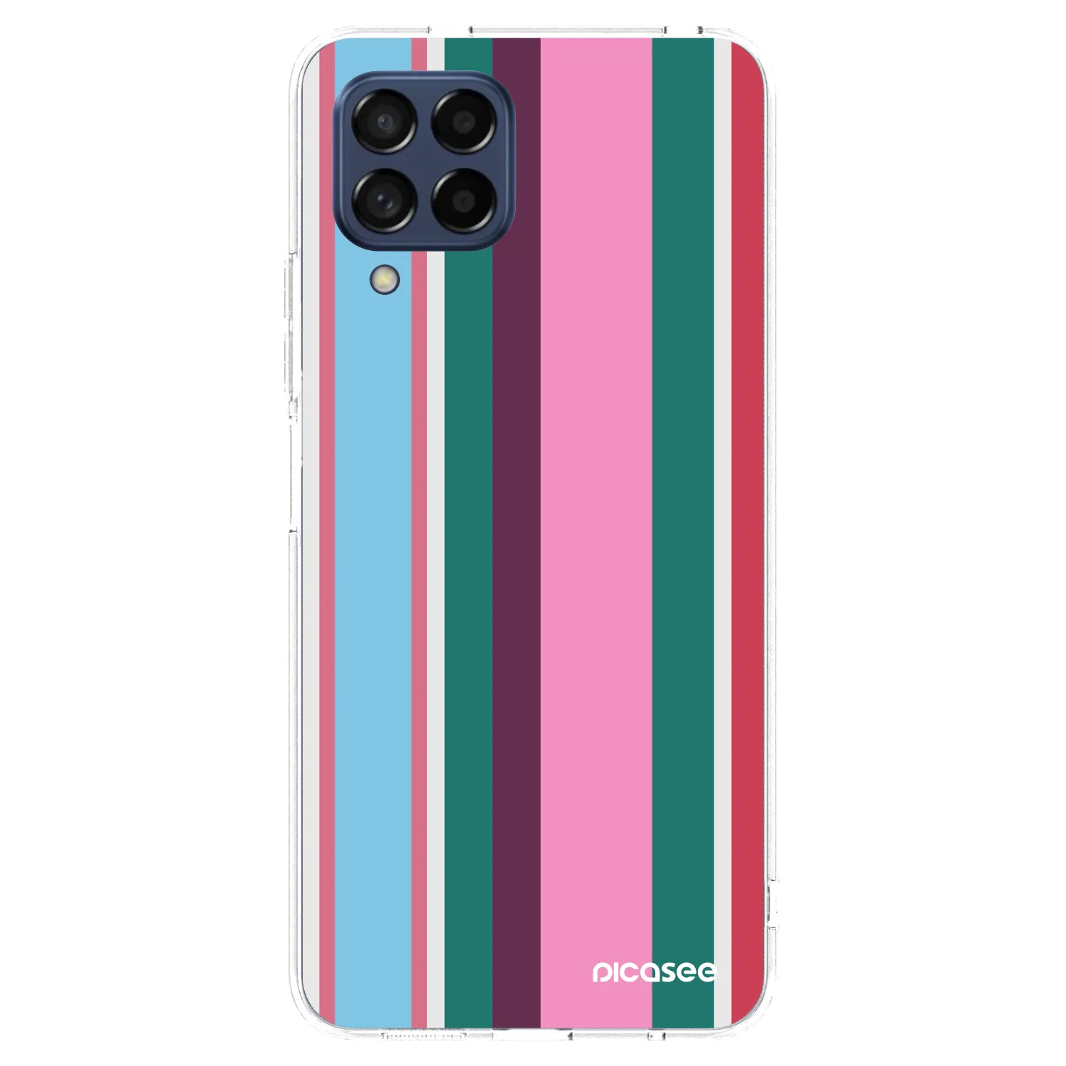 Picasee silikonowe przeźroczyste etui na Samsung Galaxy M53 5G - Cabana club