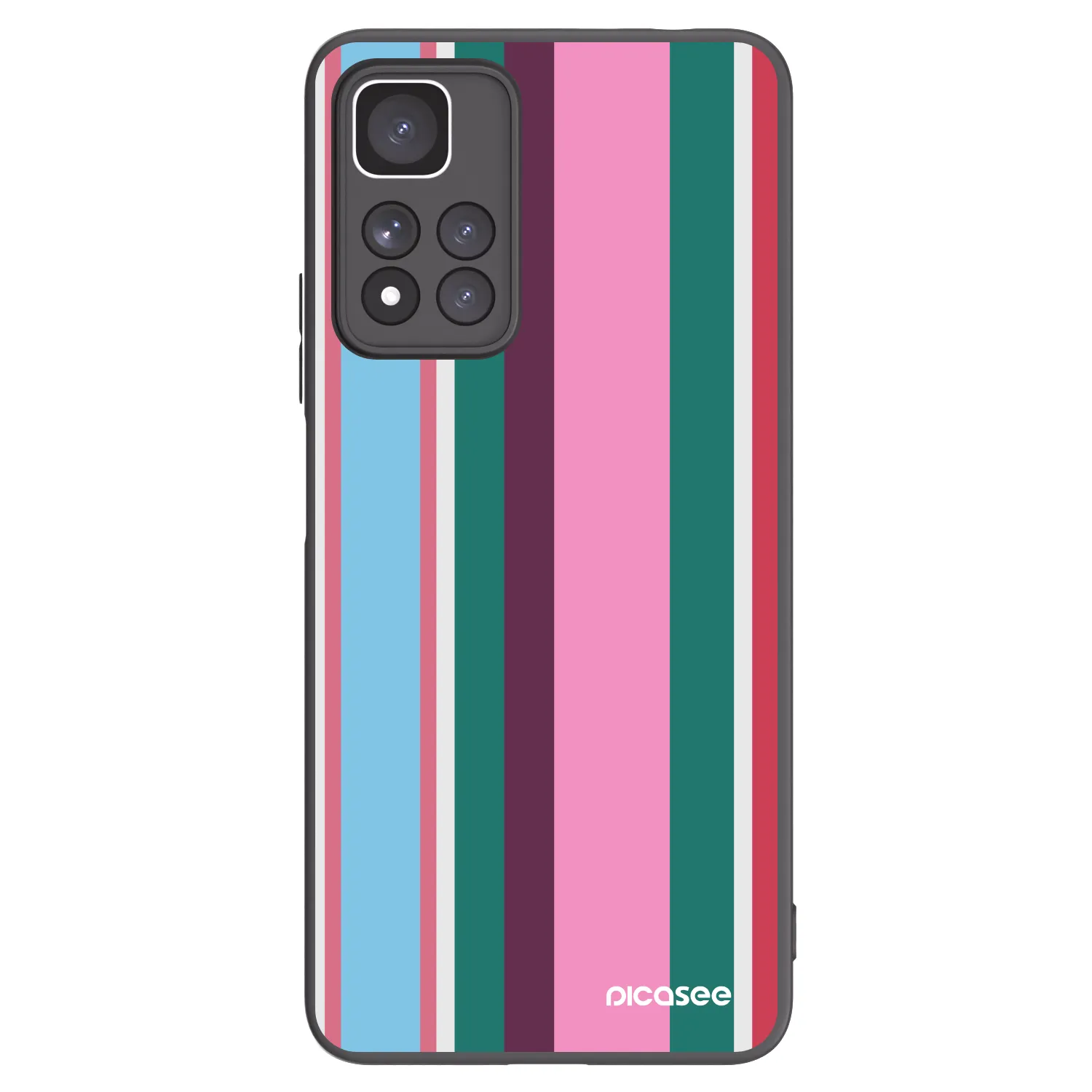 Picasee silikonowe czarne etui na Xiaomi Redmi Note 11 Pro+ 5G - Cabana club