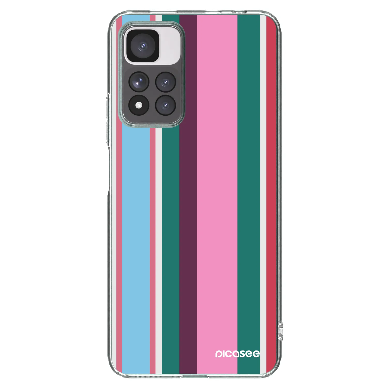 Picasee silikonowe przeźroczyste etui na Xiaomi Redmi Note 11 Pro+ 5G - Cabana club