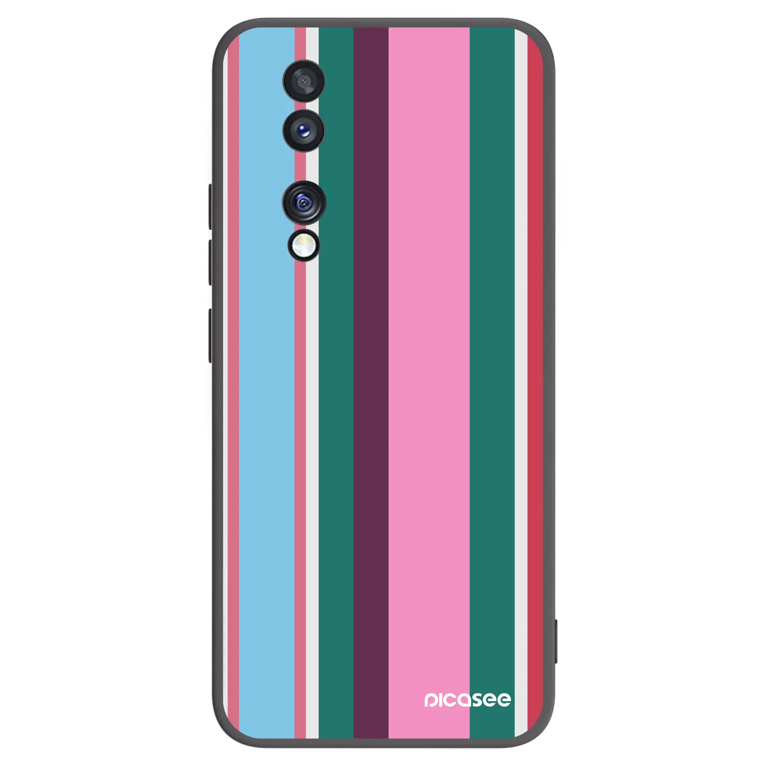 Picasee silikonowe czarne etui na Honor 70 - Cabana club
