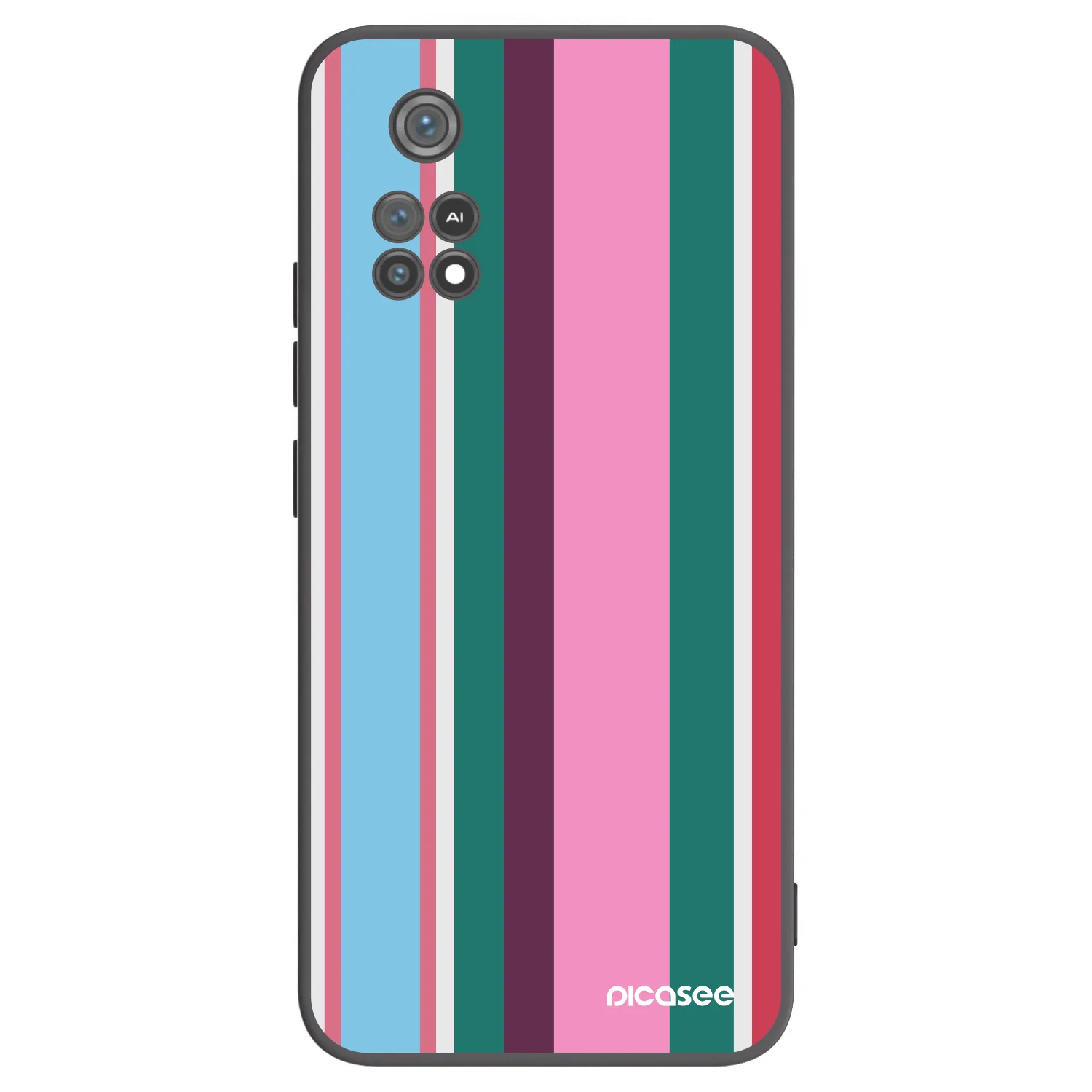Picasee silikonowe czarne etui na Xiaomi Poco M4 Pro - Cabana club