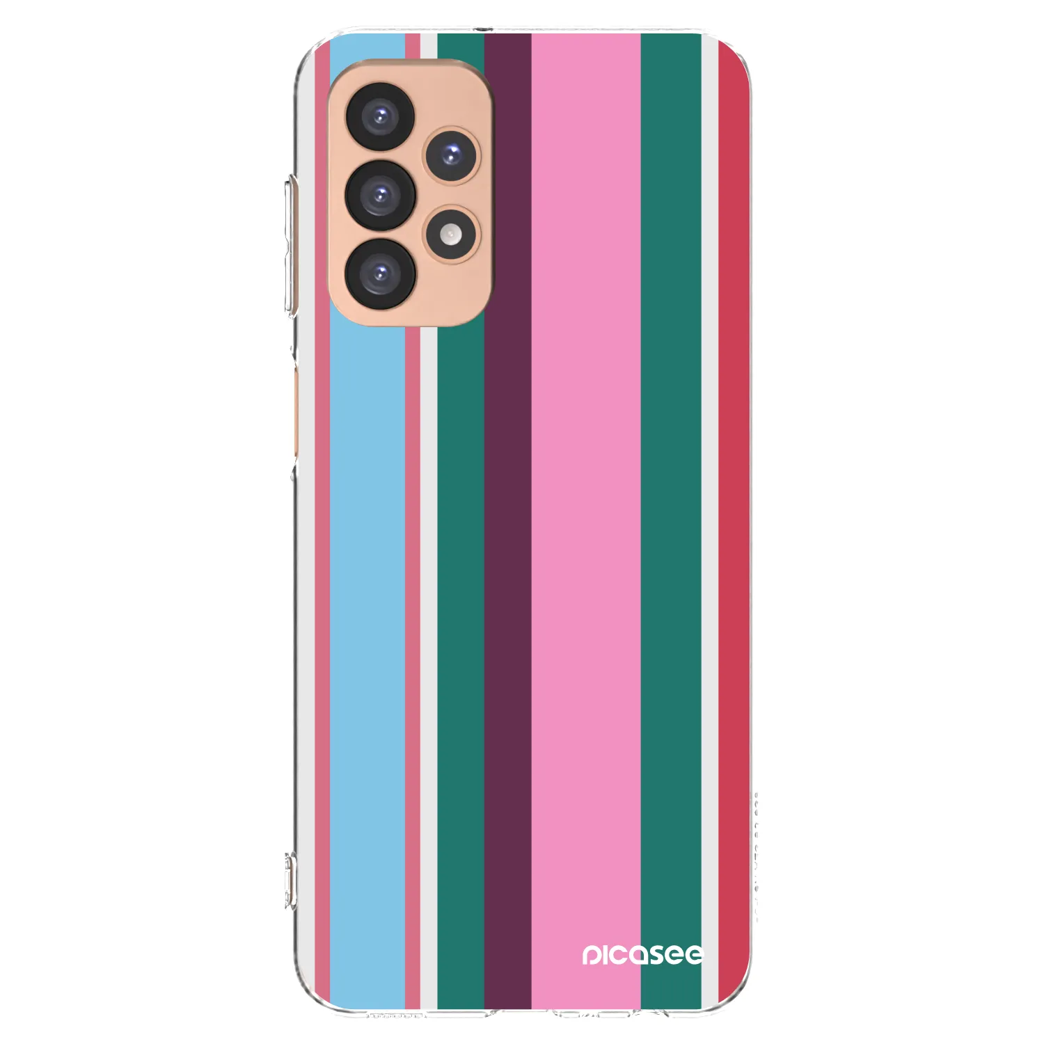Picasee silikonowe przeźroczyste etui na Samsung Galaxy A23 A236B 5G - Cabana club