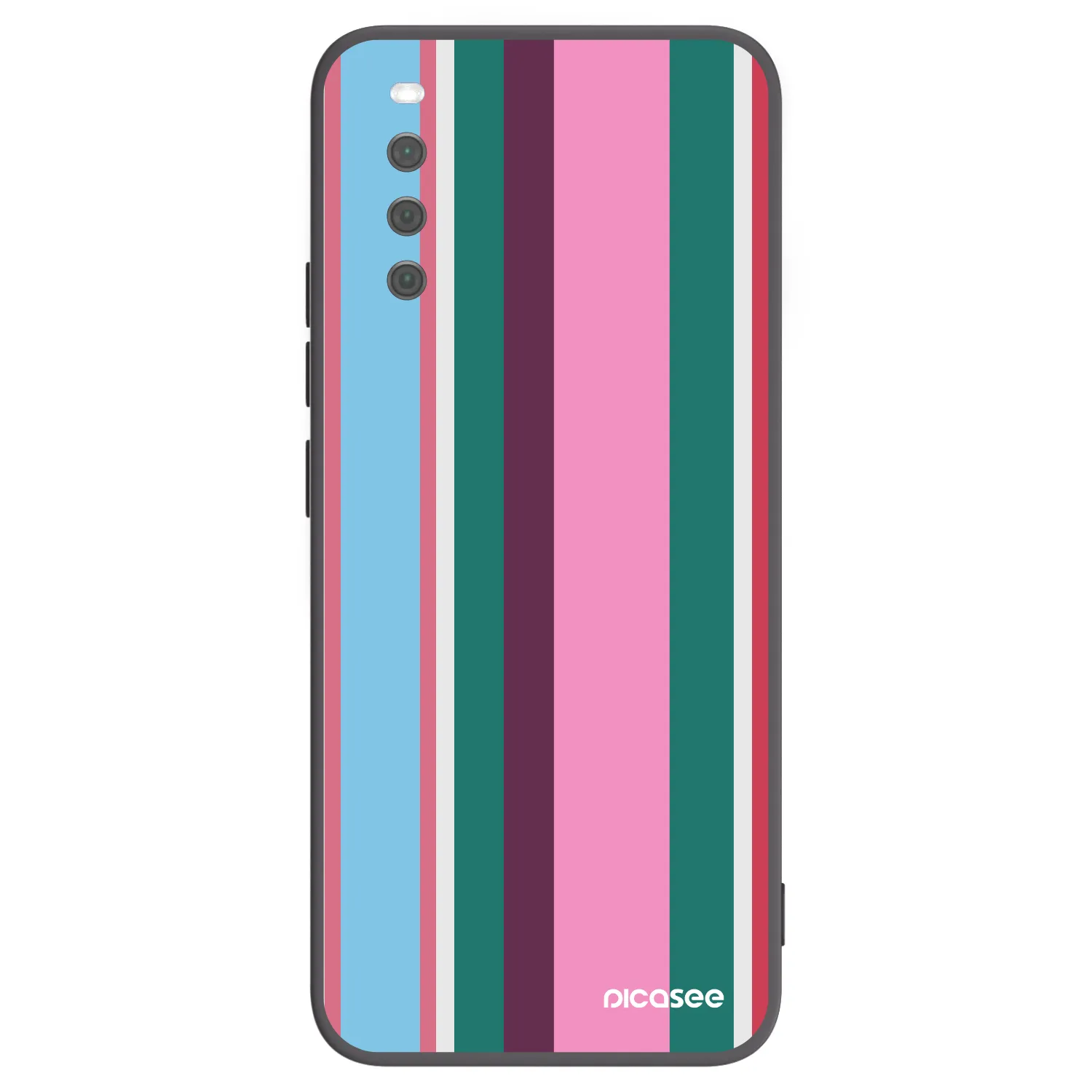 Picasee silikonowe czarne etui na Sony Xperia 10 III - Cabana club