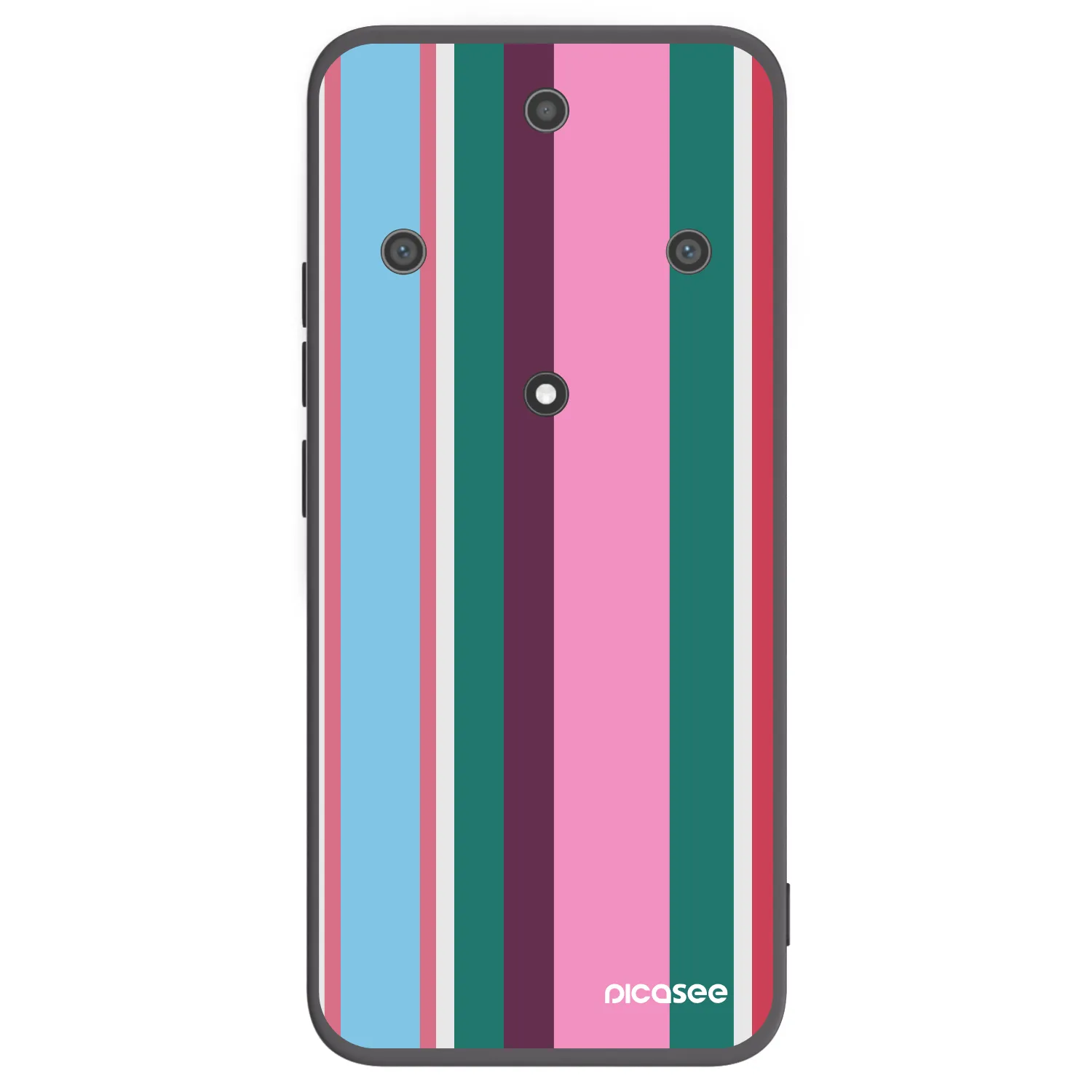 Picasee silikonowe czarne etui na Honor Magic5 Lite 5G - Cabana club