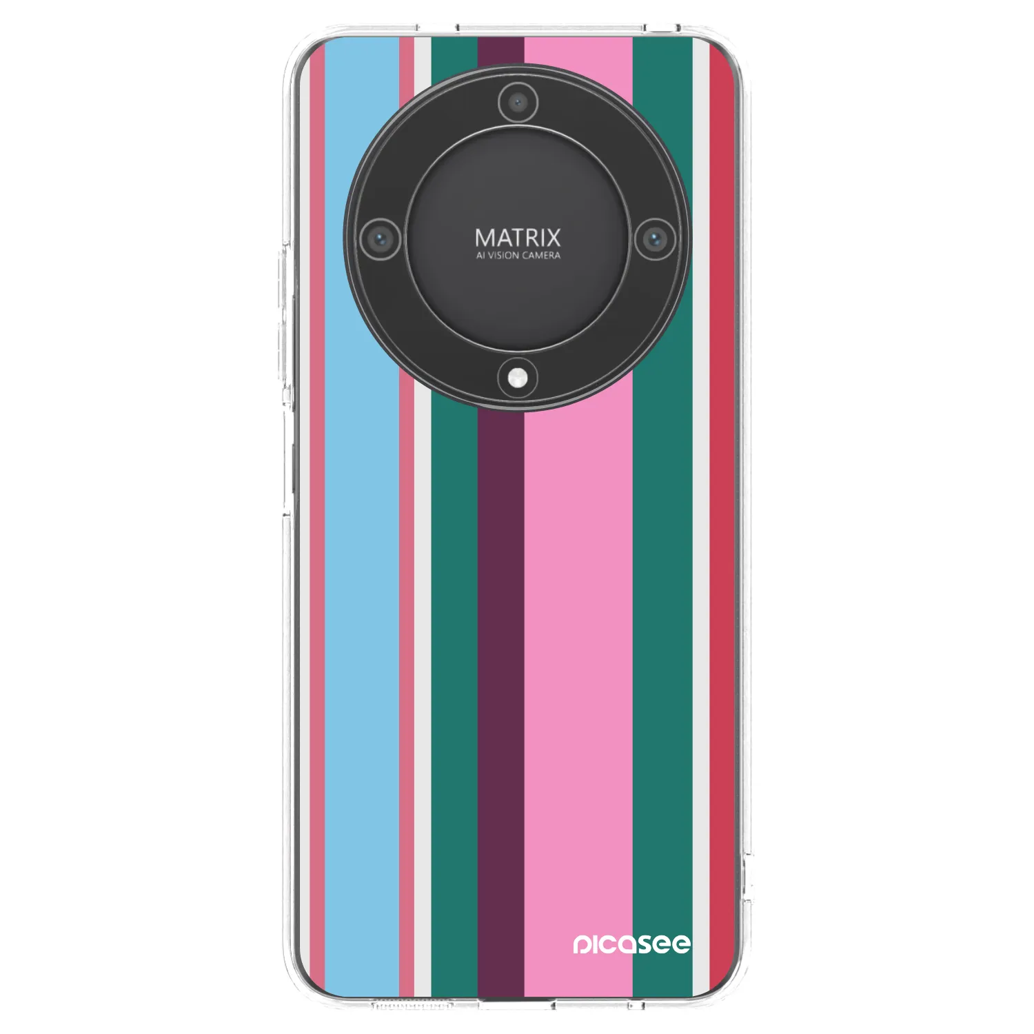 Picasee silikonowe przeźroczyste etui na Honor Magic5 Lite 5G - Cabana club