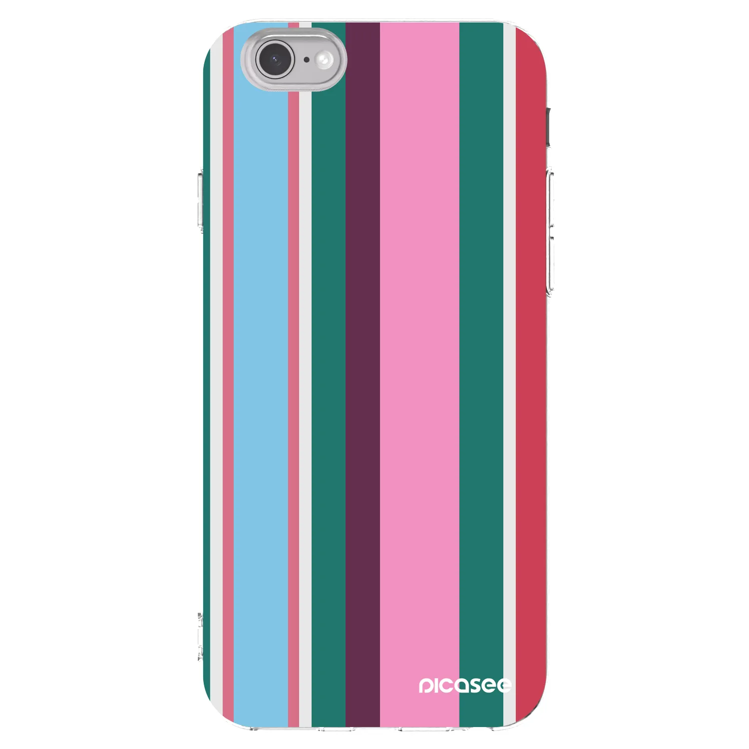 Picasee silikonowe przeźroczyste etui na Apple iPhone 6/6S - Cabana club