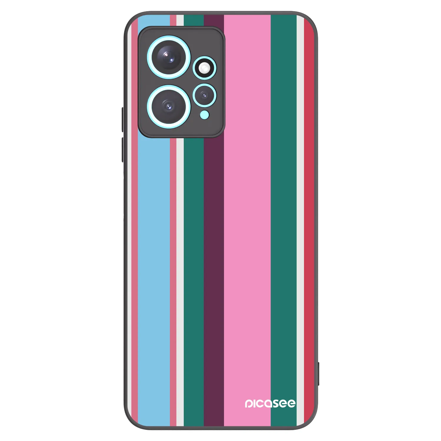 Picasee silikonowe czarne etui na Xiaomi Redmi Note 12 4G - Cabana club