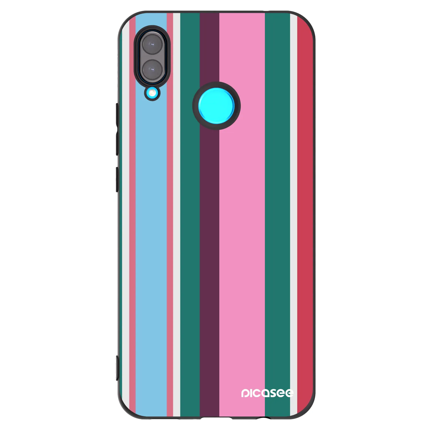 Picasee silikonowe czarne etui na Huawei Nova 3i - Cabana club