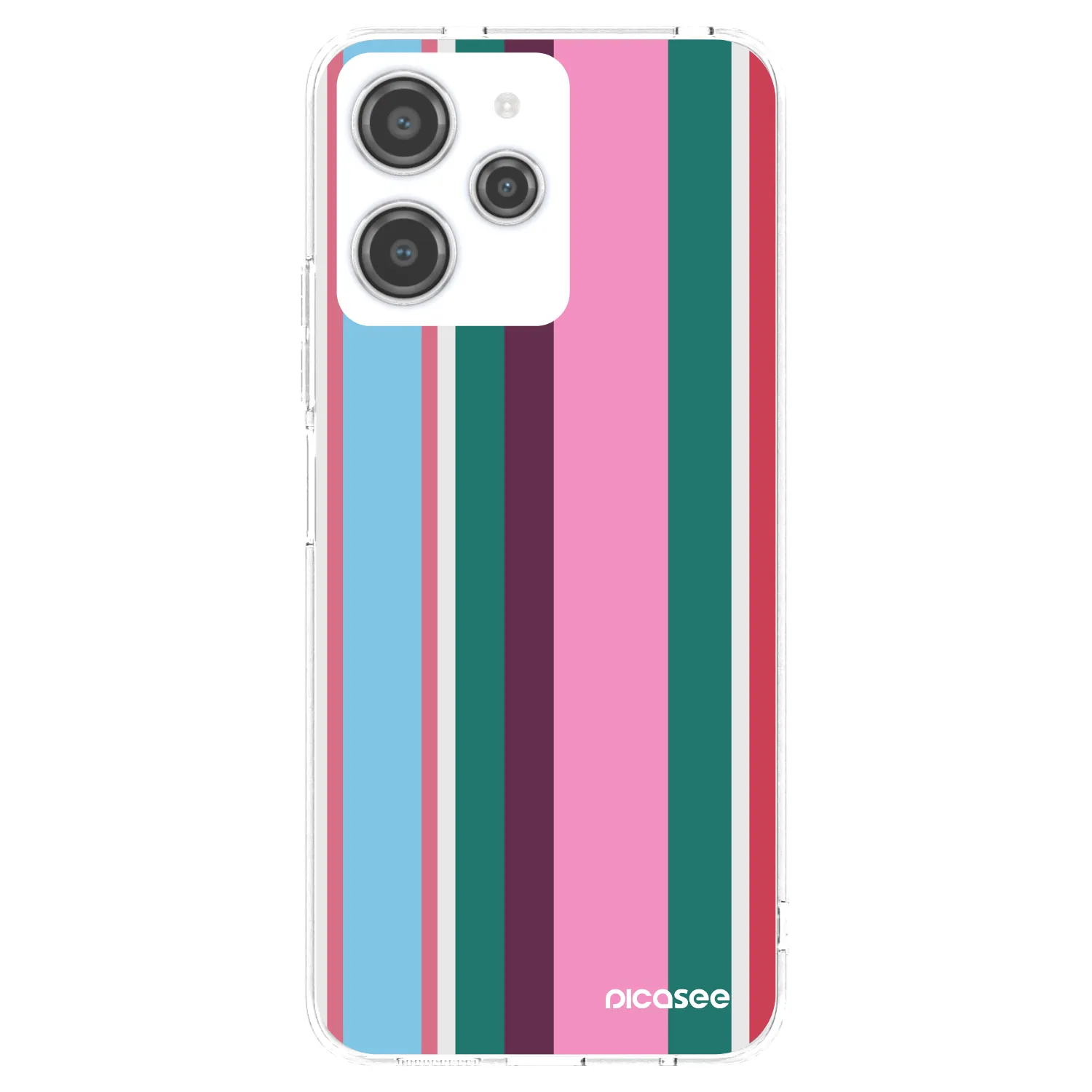 Picasee silikonowe przeźroczyste etui na Xiaomi Redmi 12 4G - Cabana club