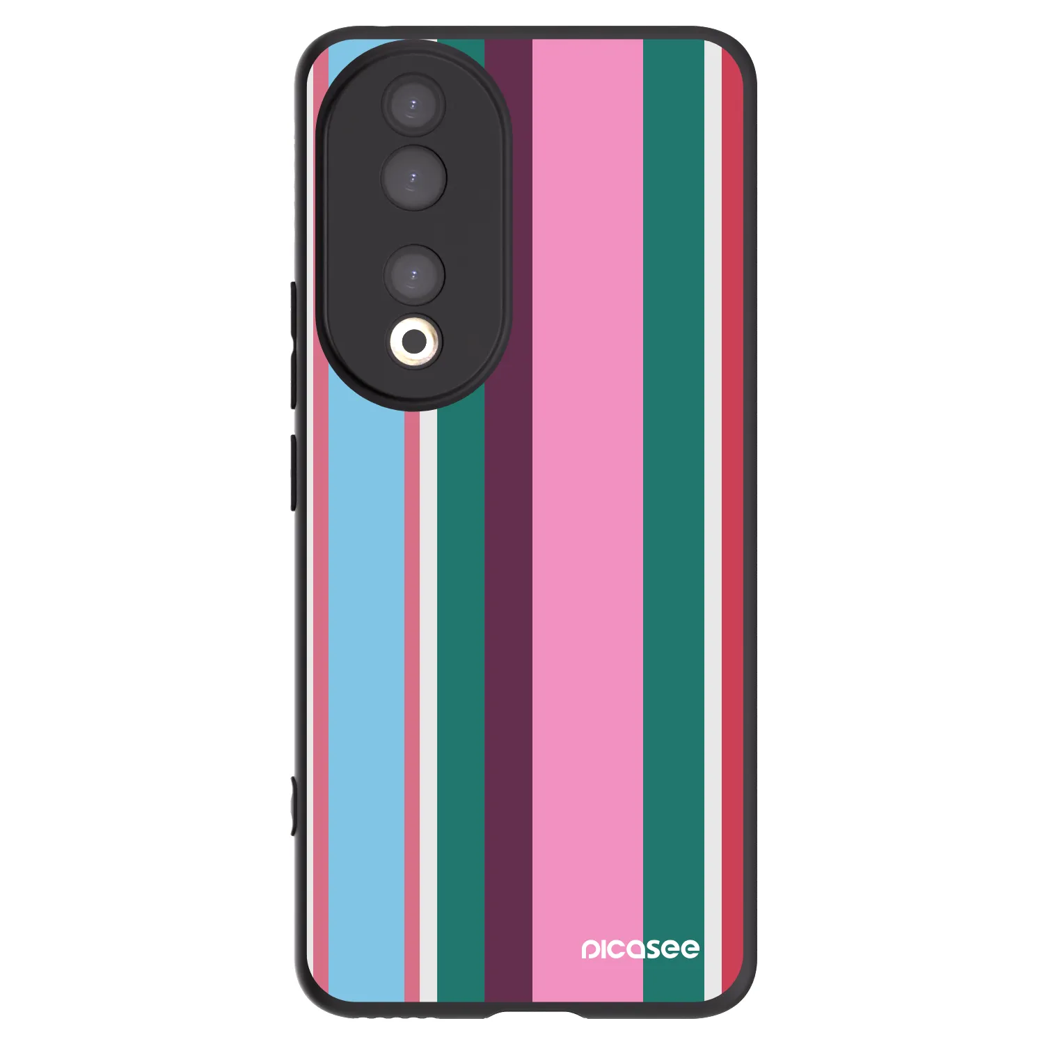 Picasee silikonowe czarne etui na Honor 90 5G - Cabana club