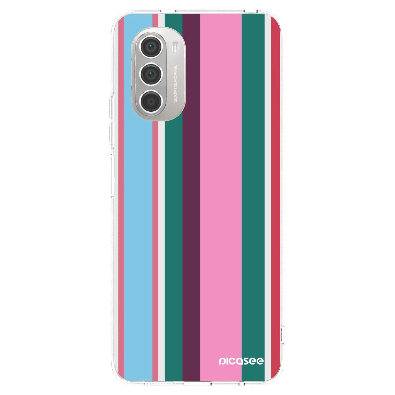 Picasee silikonowe przeźroczyste etui na Motorola Moto G51 - Cabana club