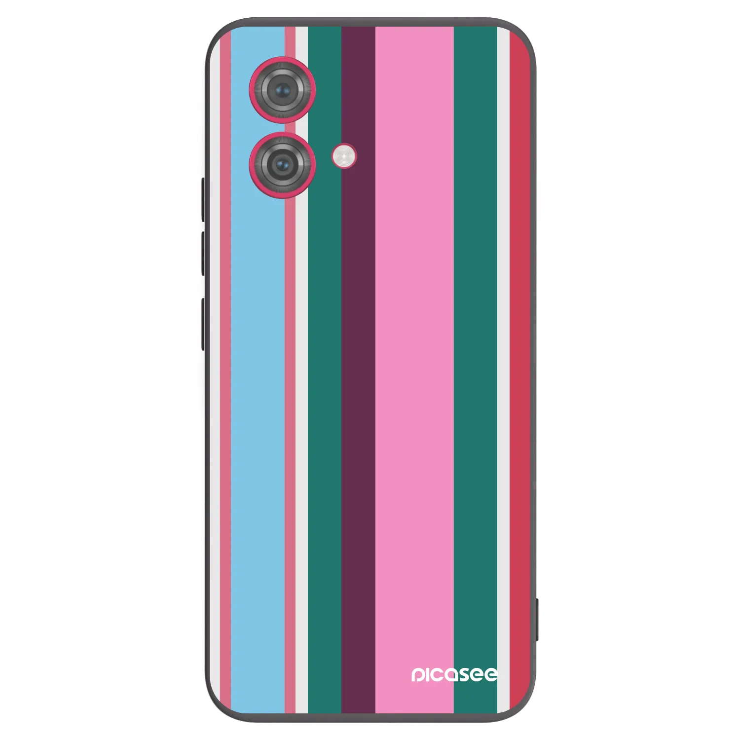 Picasee silikonowe czarne etui na Motorola Moto G84 5G - Cabana club