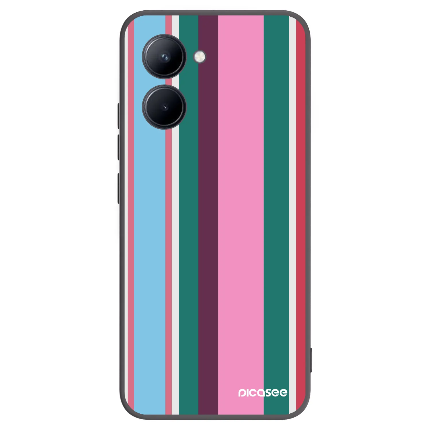 Picasee silikonowe czarne etui na Realme C33 (2023) - Cabana club