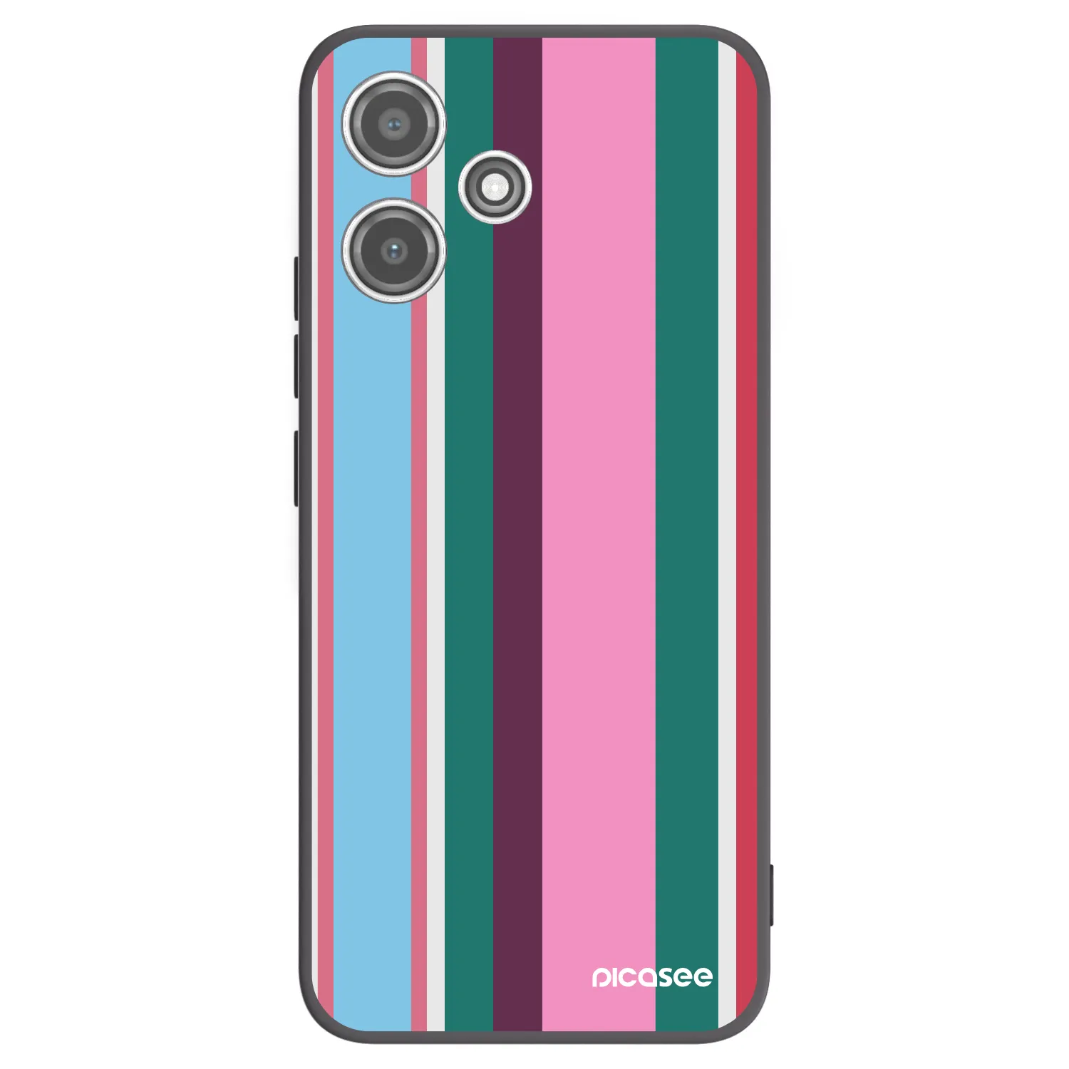 Picasee silikonowe czarne etui na Xiaomi Redmi 12 5G - Cabana club