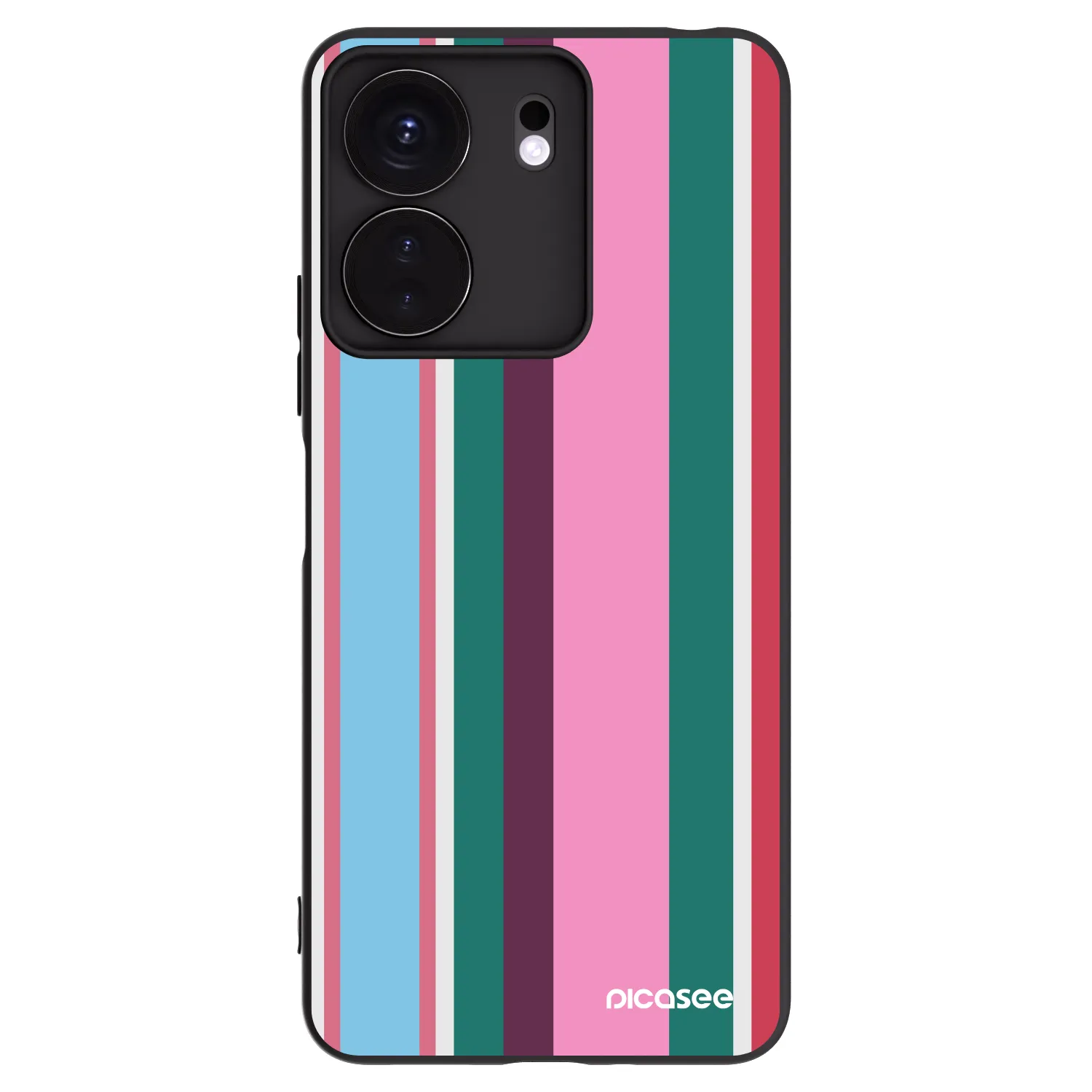 Picasee silikonowe czarne etui na Xiaomi Redmi 13C 4G - Cabana club