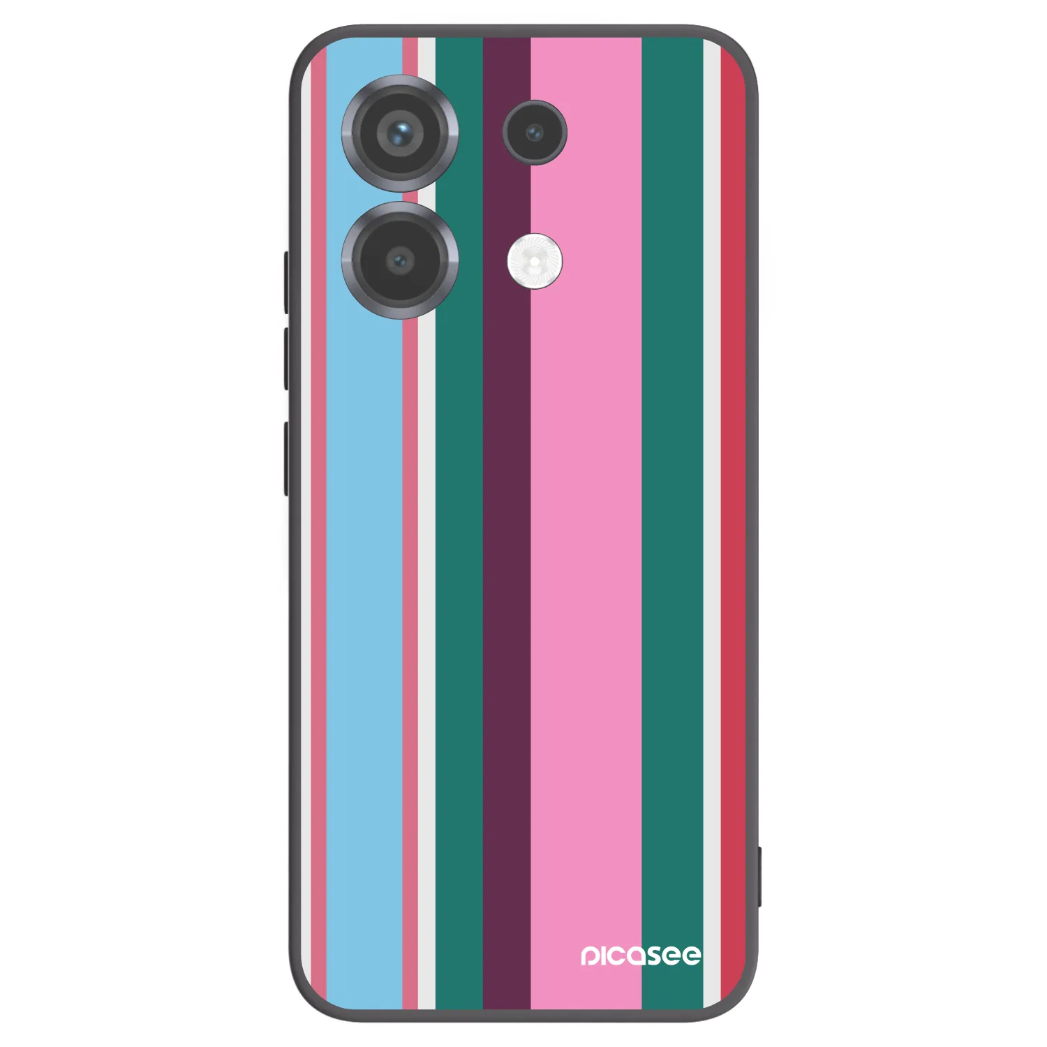 Picasee silikonowe czarne etui na Xiaomi Poco X6 - Cabana club