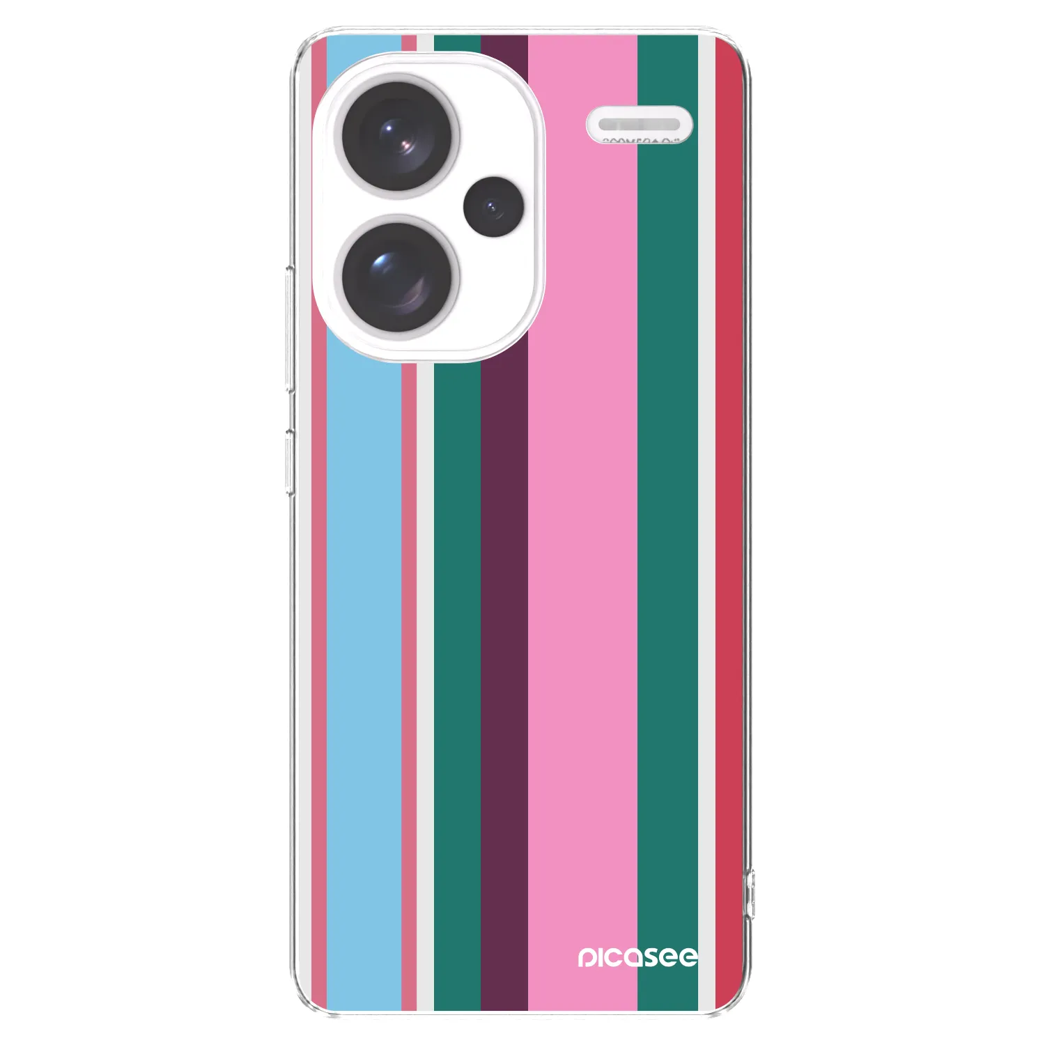 Picasee silikonowe przeźroczyste etui na Xiaomi Redmi Note 13 Pro+ 5G - Cabana club