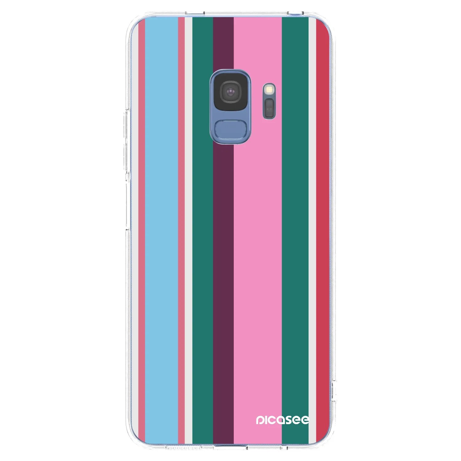 Picasee silikonowe przeźroczyste etui na Samsung Galaxy S9 G960F - Cabana club