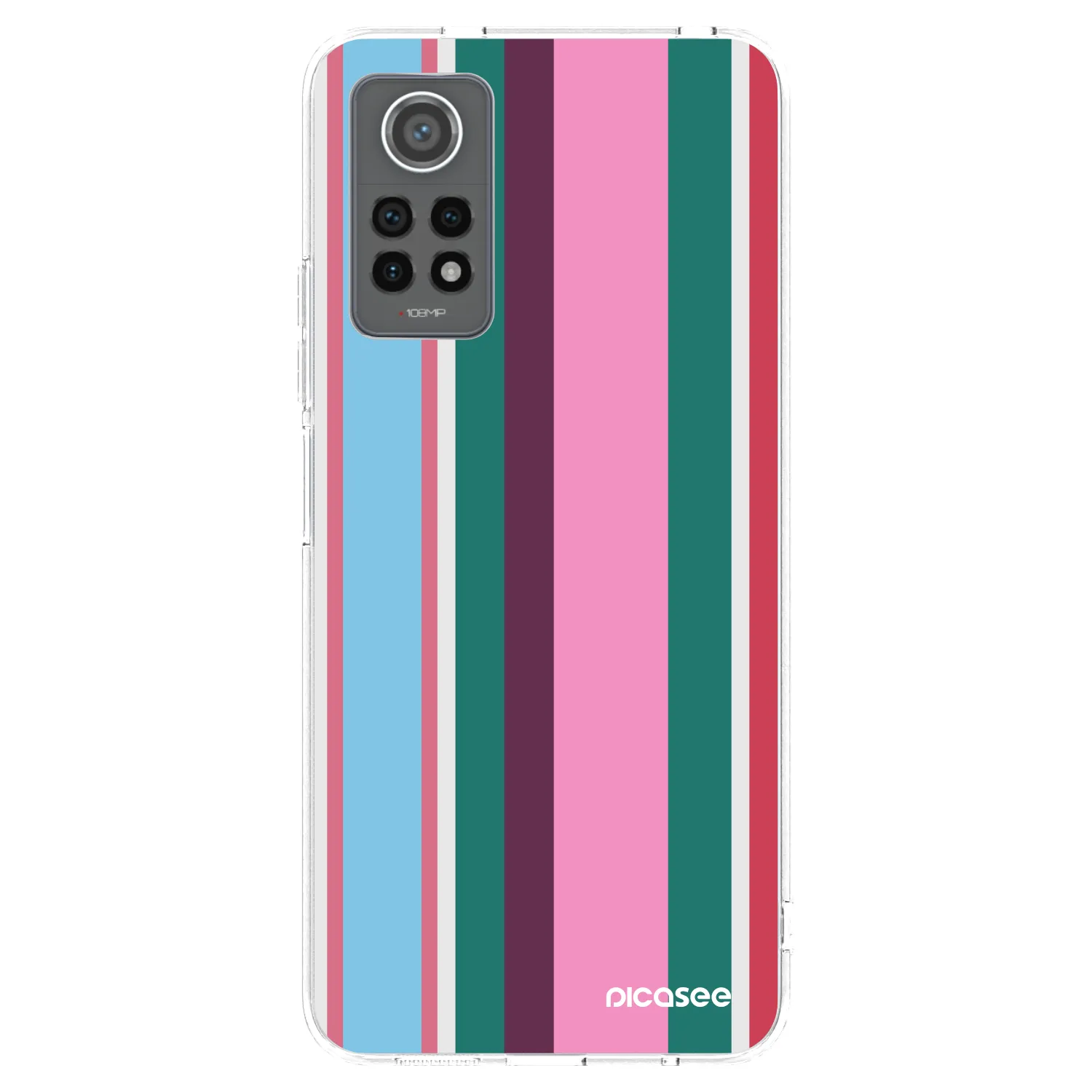 Picasee silikonowe przeźroczyste etui na Xiaomi Redmi Note 12 Pro 4G - Cabana club