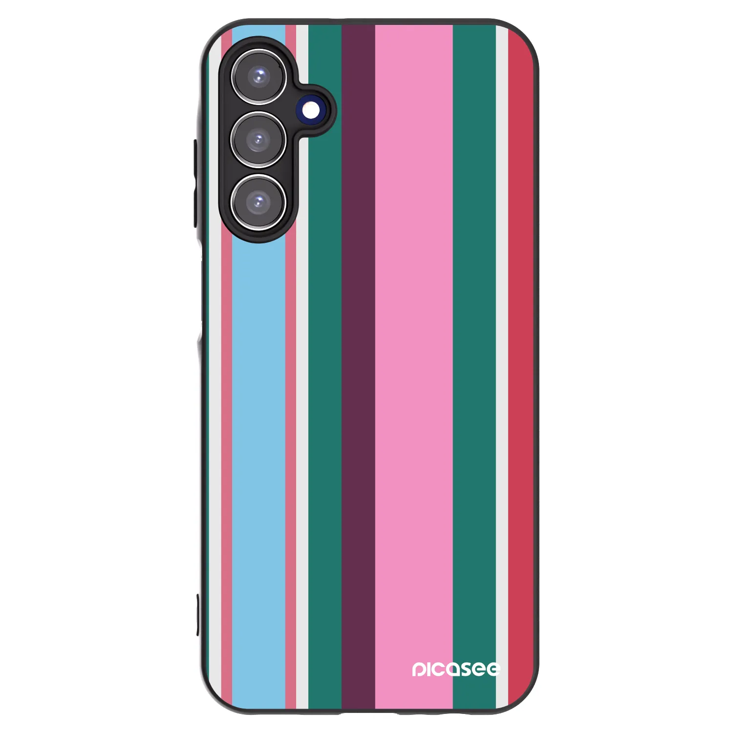 Picasee silikonowe czarne etui na Samsung Galaxy A15 A155F 4G - Cabana club